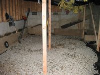 Gravel and geo fabric covering French drain.jpg