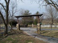 Buena Vista Ranch entrance (across road from Shiloh Cemetery)    Trail 5.JPG