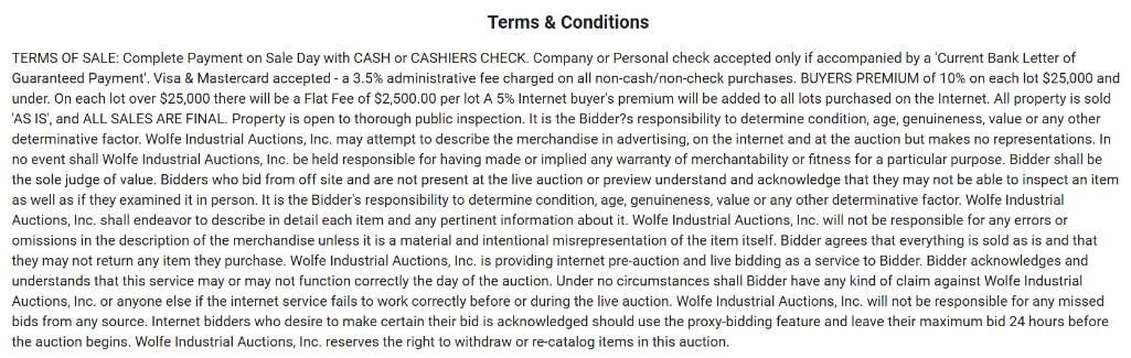 Terms and Conditions (A42021)