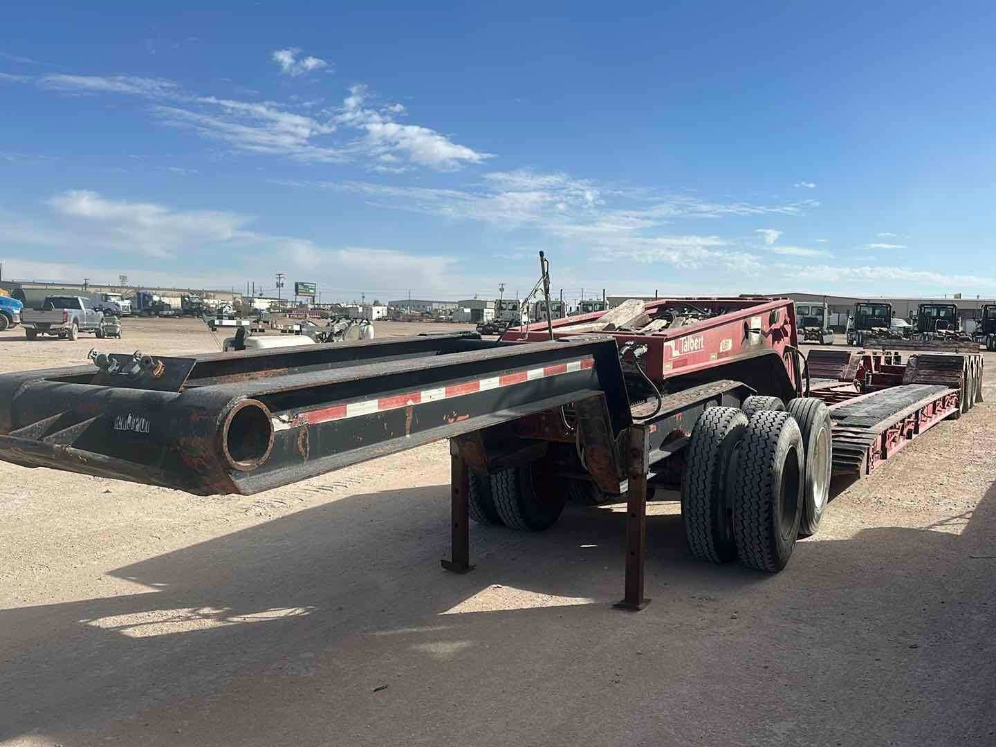 2012 TALBERT 4-AXLE RGN TRAILER (A58214)