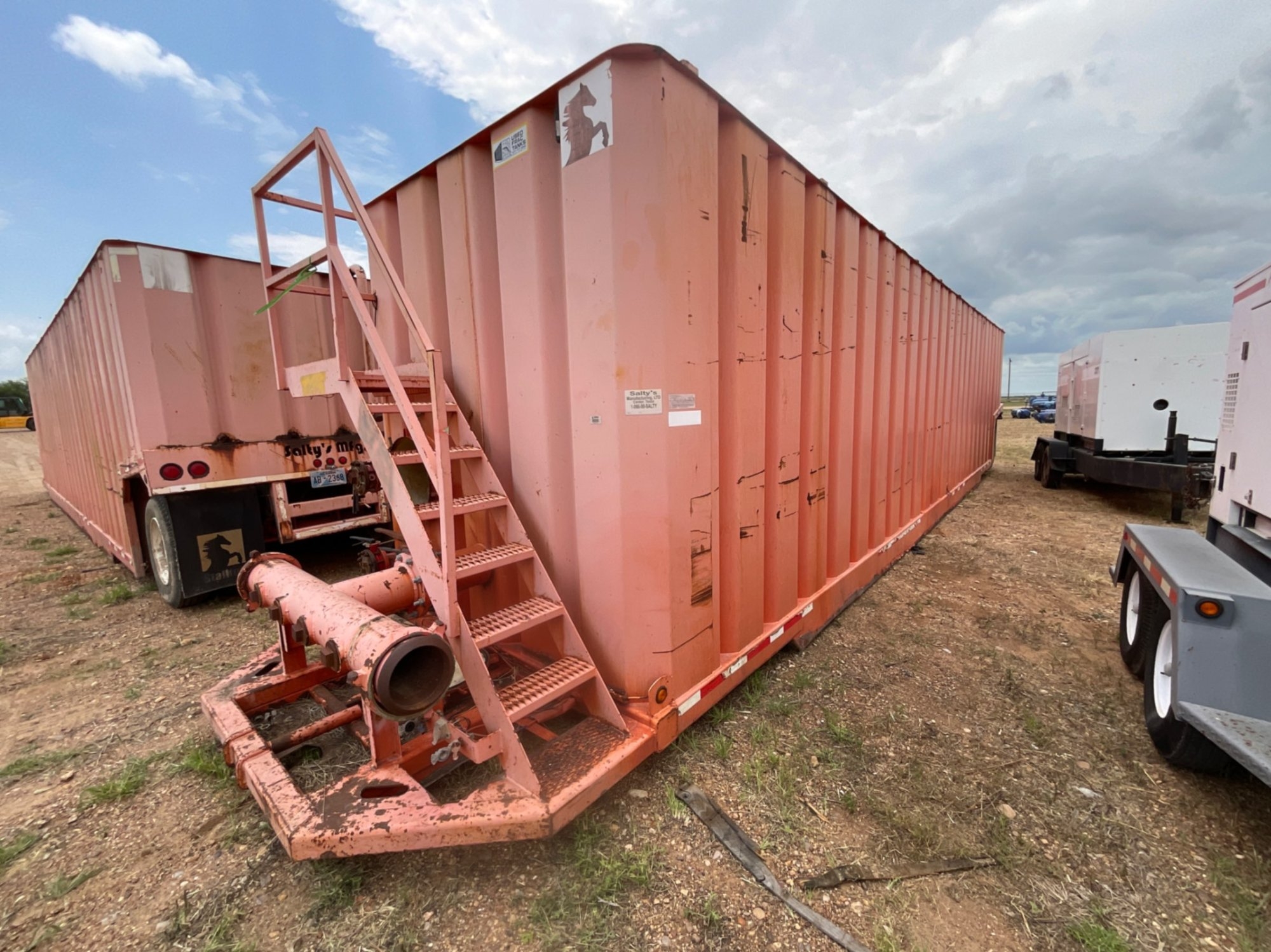 2007- 500BBL WHEELED FRAC TANK (A47001)