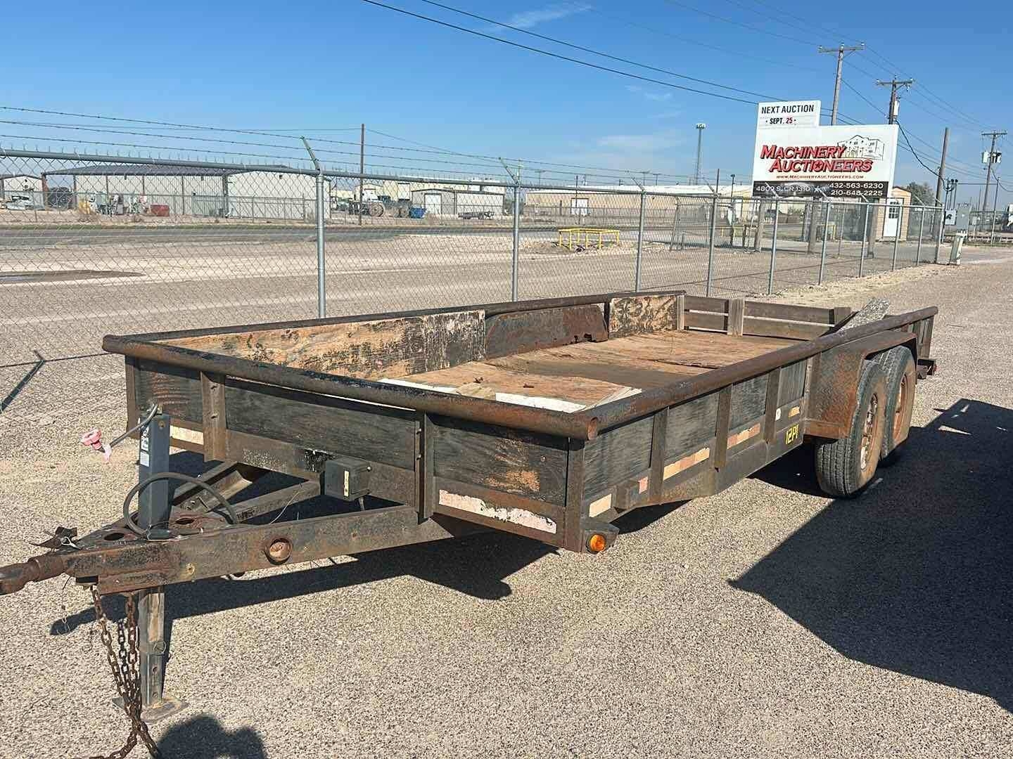 2012 BIG TEX UTILITY TRAILER (A53843)