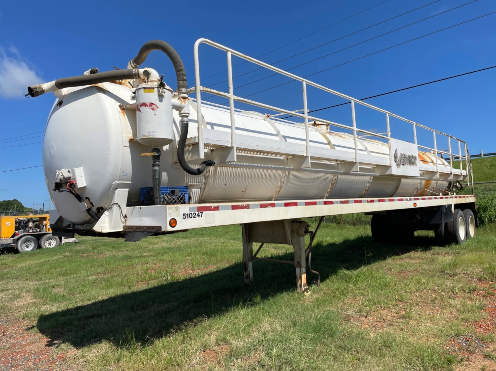 2012 JACK COUNTY 130 BBL VACUUM TRAILER (A52472)
