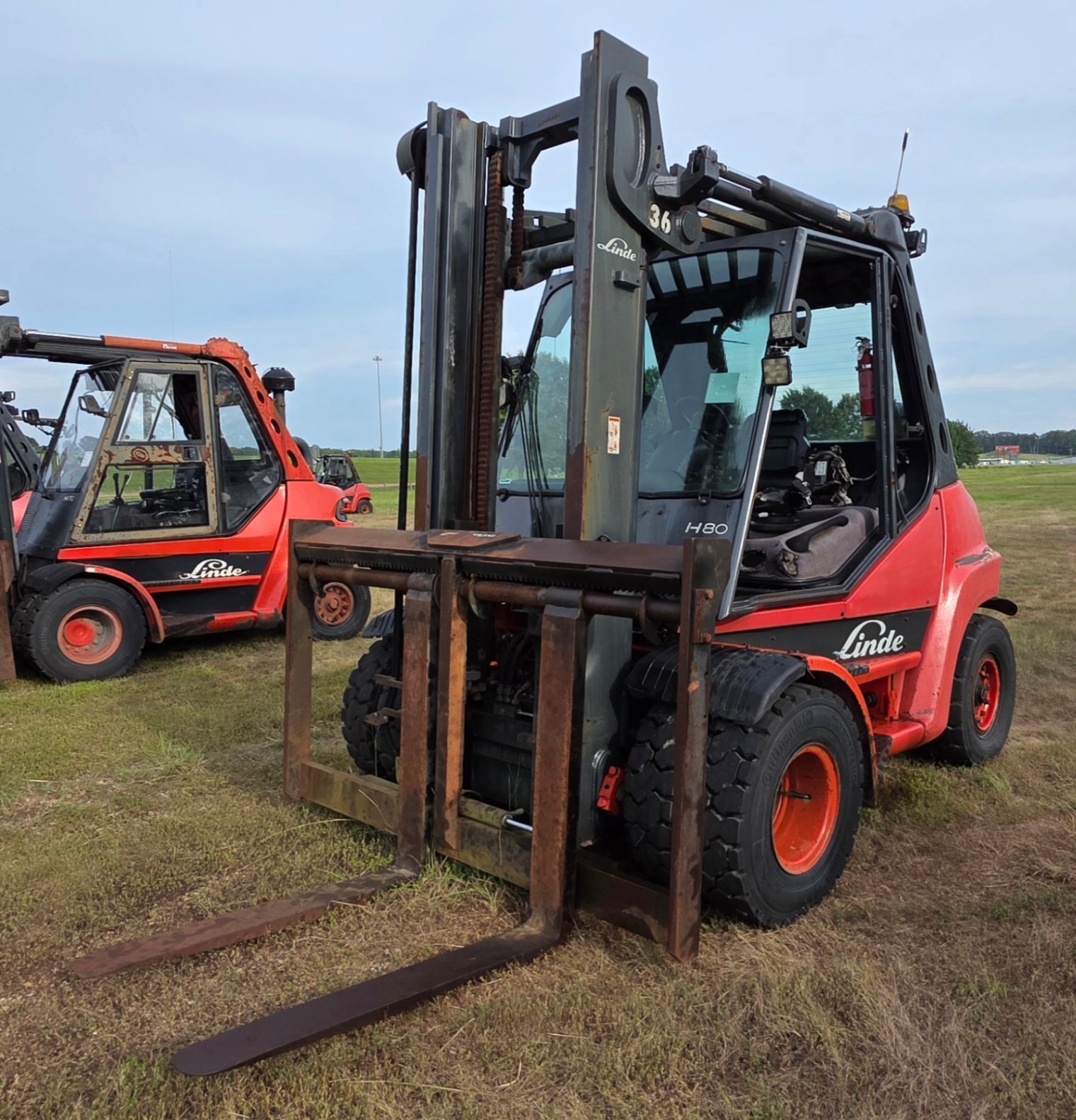 LINDE H80D FORKLIFT (A50854)