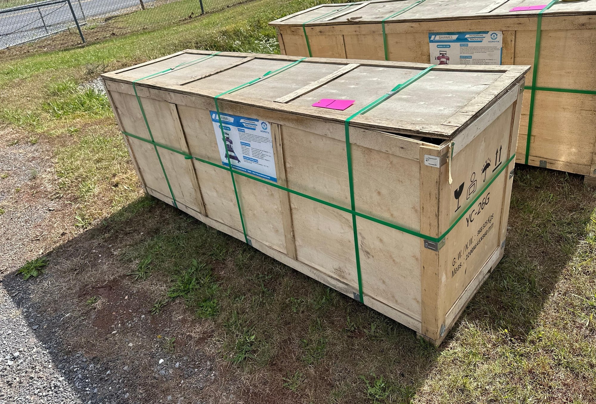 Sawmill YC-26G W/ Gas Motor (A47477)