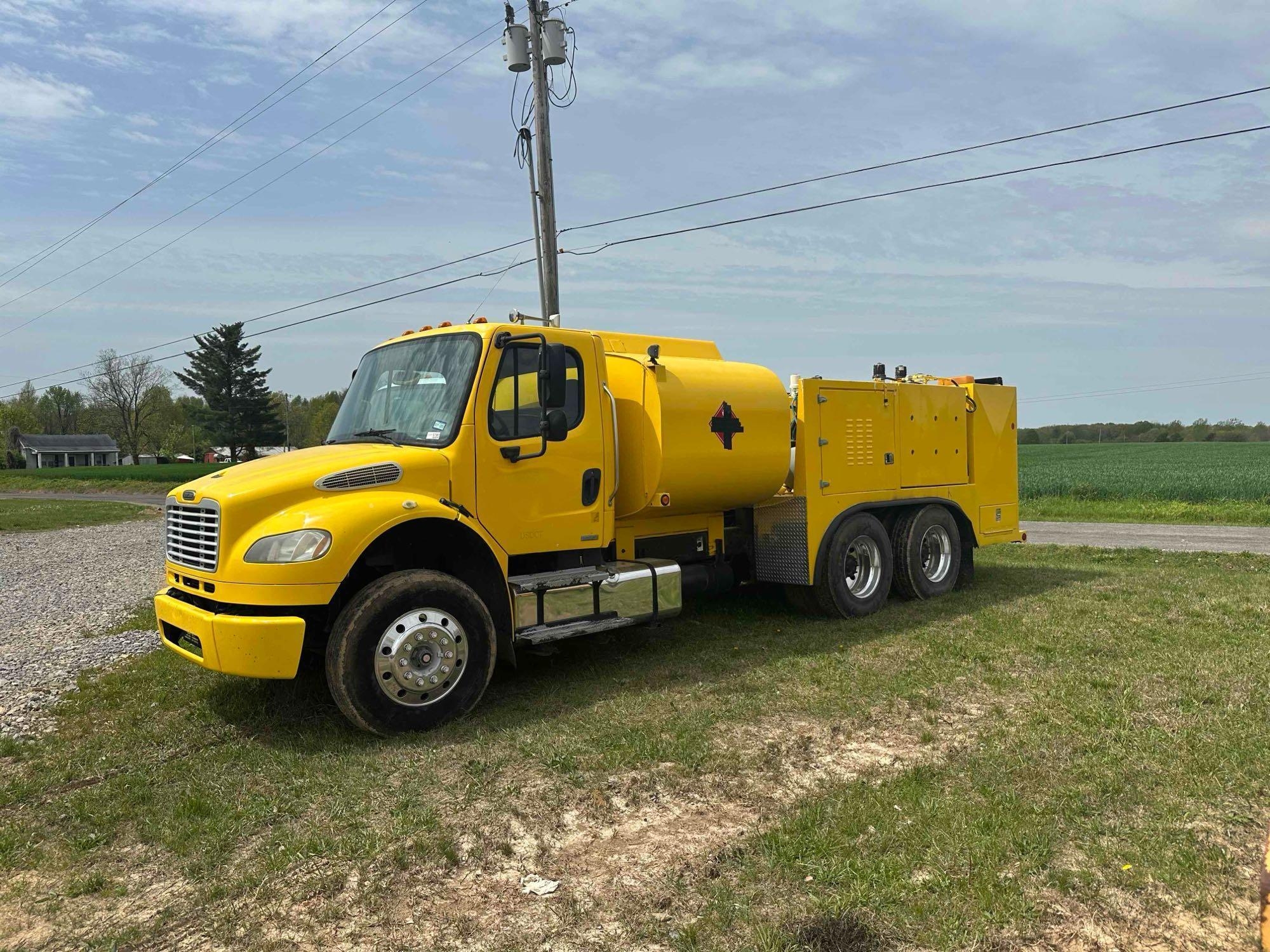 2009 Freightliner M2 106 Medium Duty Fuel Truck, VIN # 1FVHCYBS79HAF8860 (A44391)