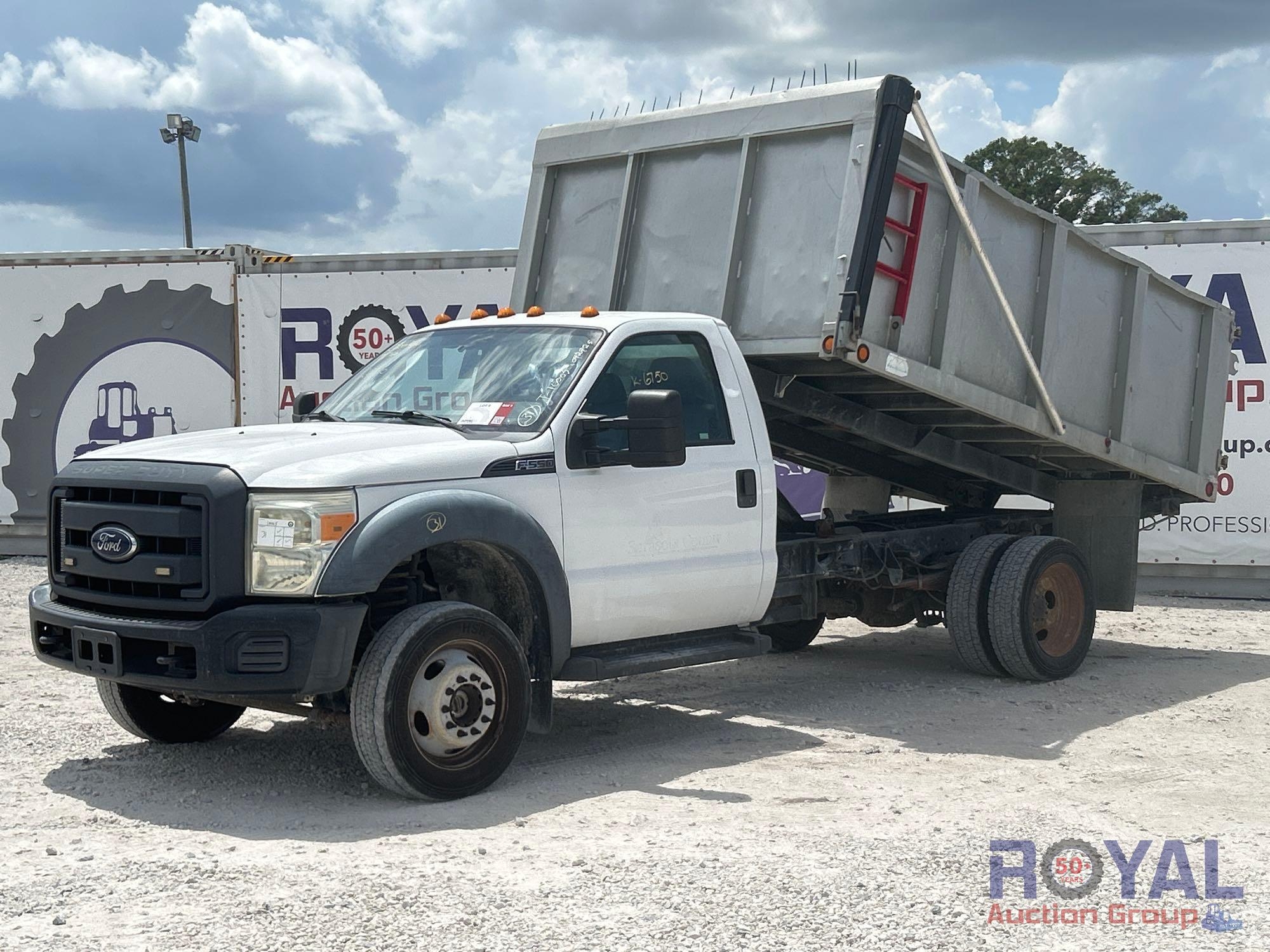 2016 Ford F-550 4x4 Dump Truck (A48081)