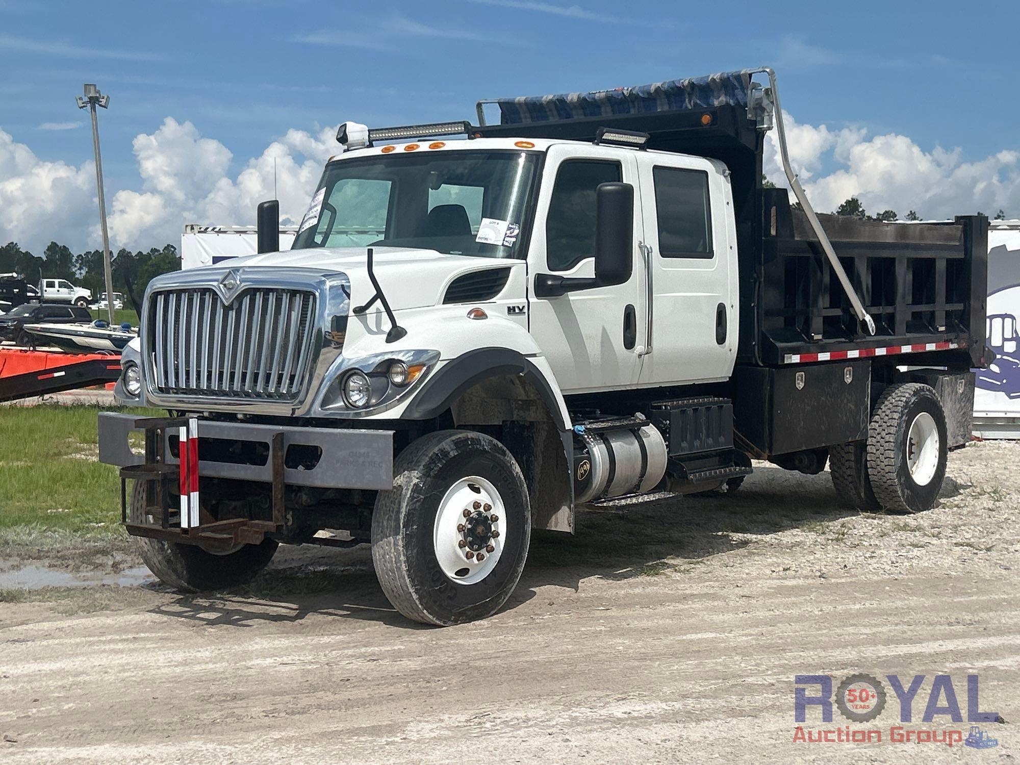 2021 International HV507 12ft Dump Truck (A51692)