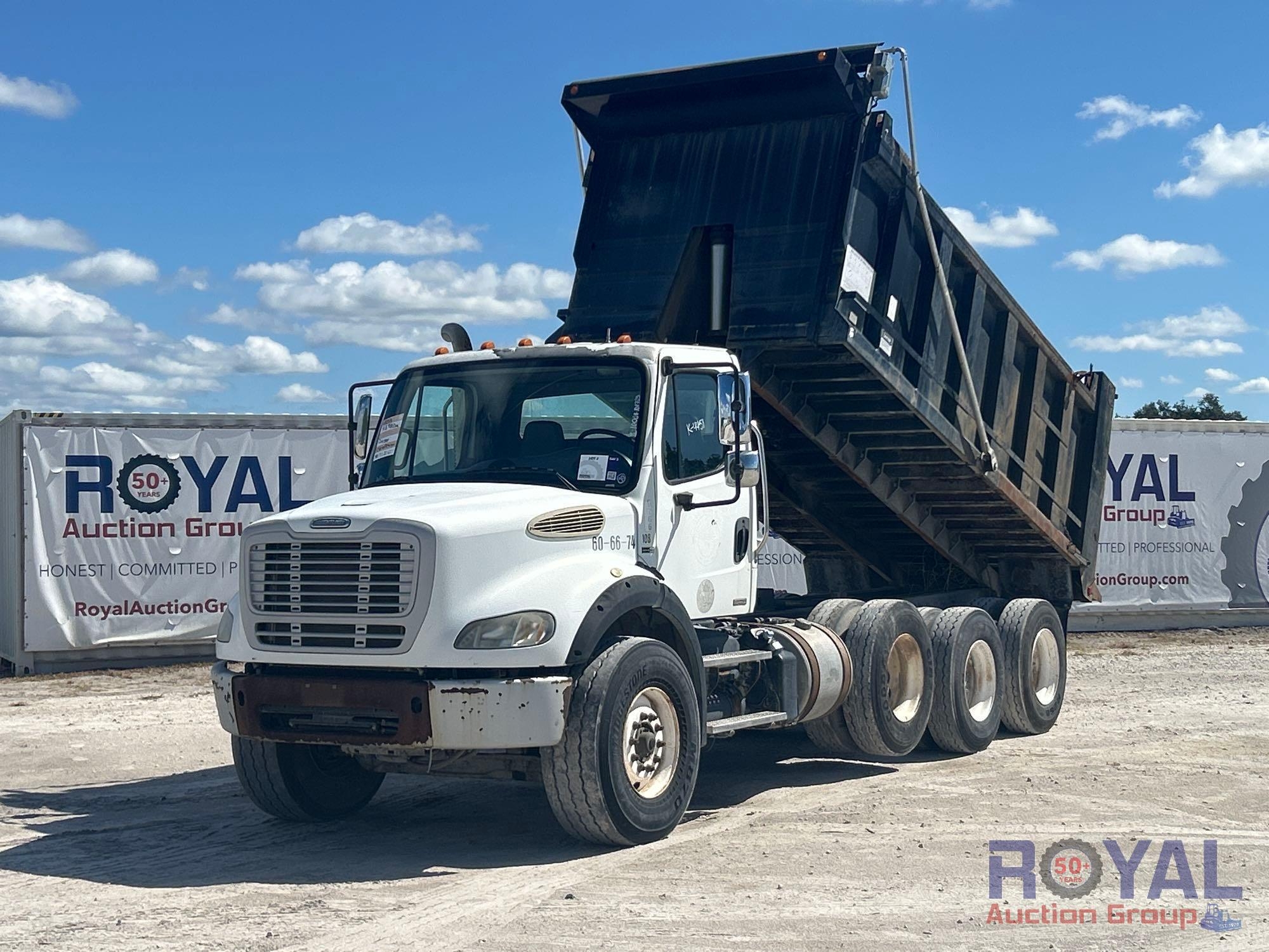 2011 Freightliner M2 112 Tri-Axle Dump Truck (A55852)