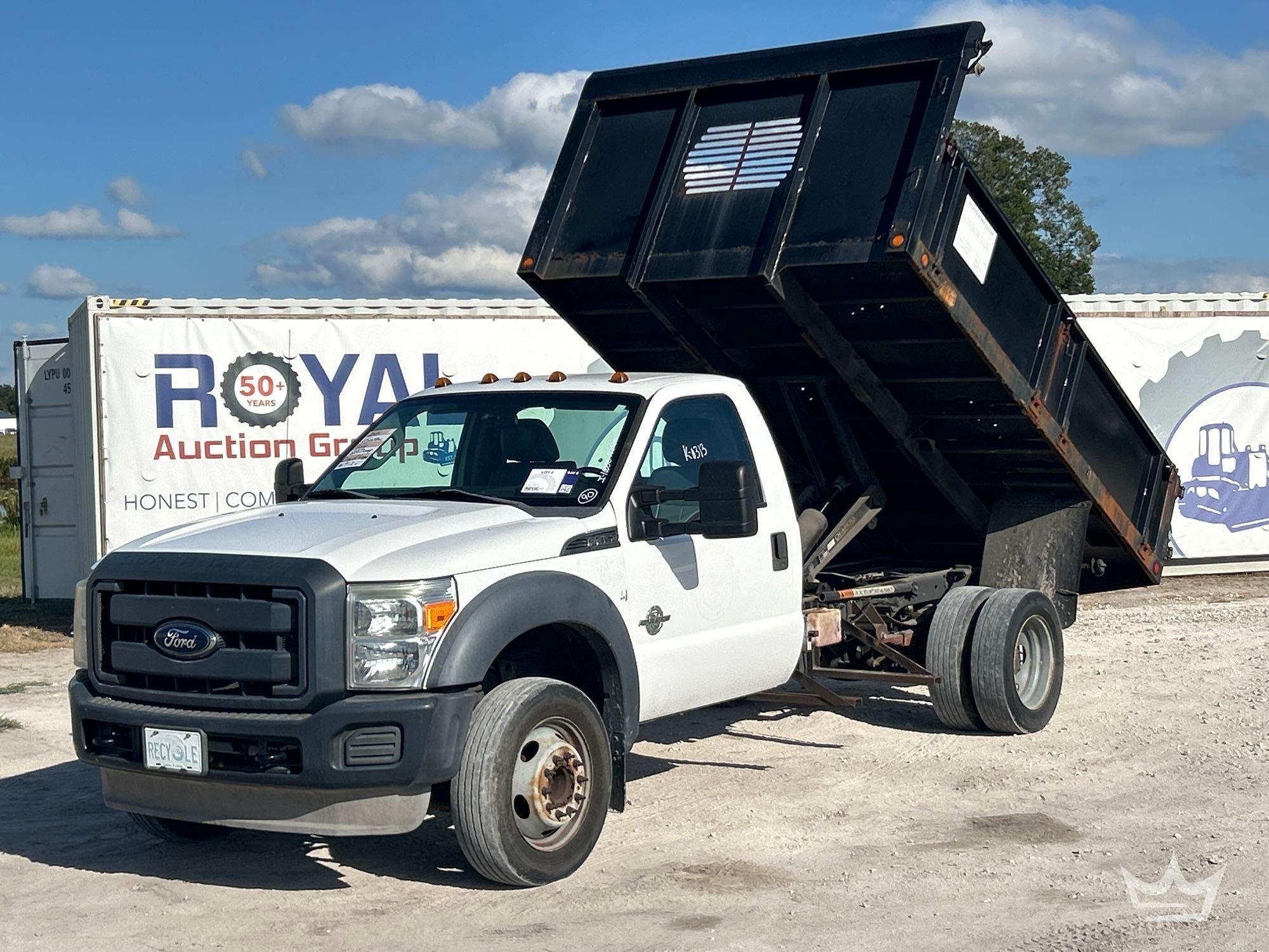 2013 Ford F-450 Dump Truck (A59230)