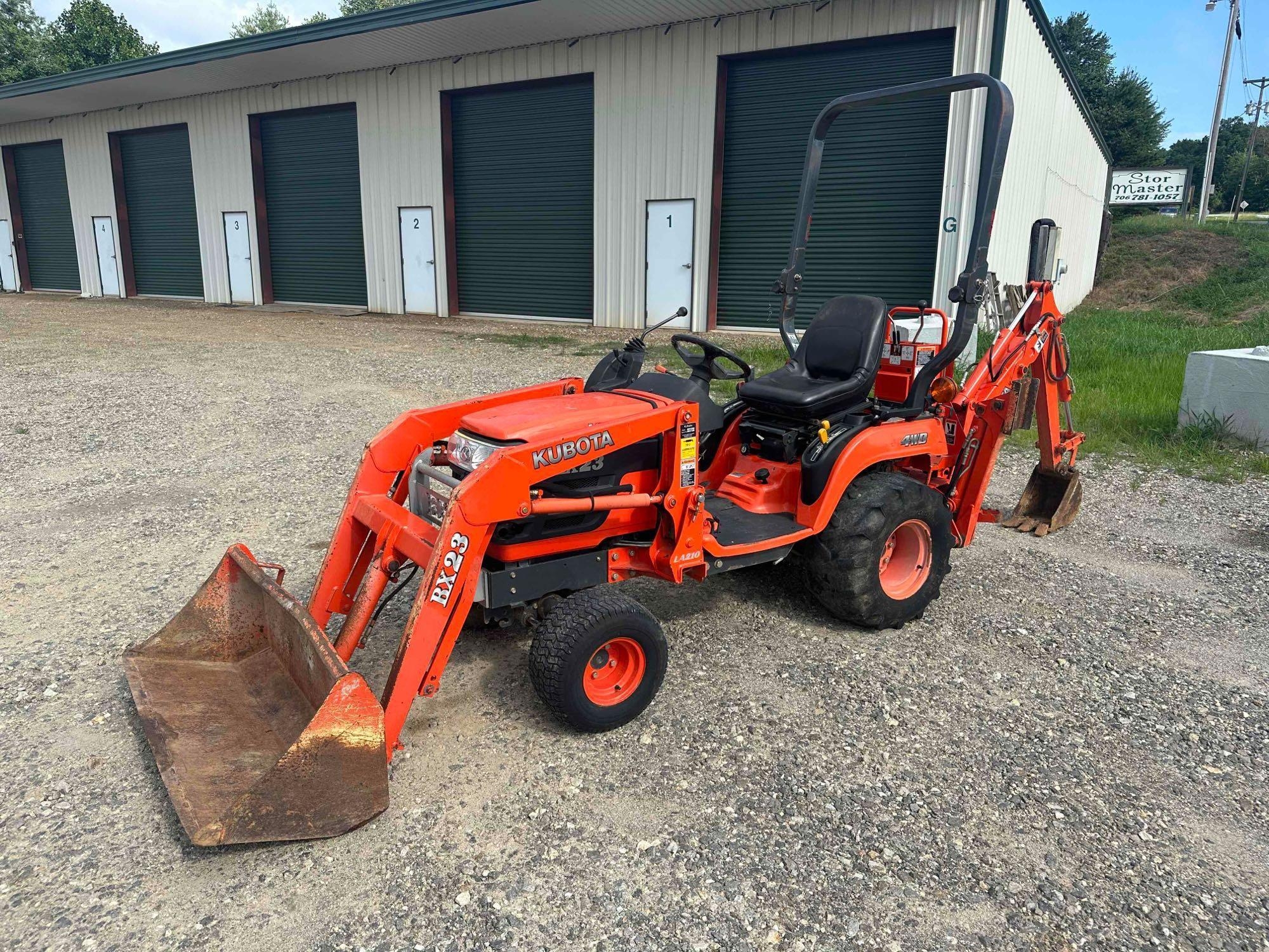 Kubota BX23 4x4 Backhoe (A51573)