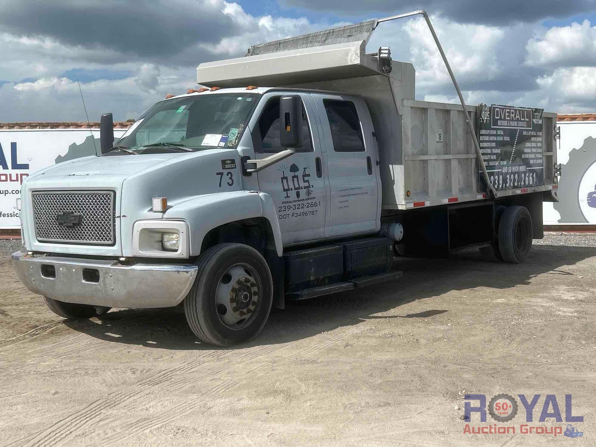 2007 Chevrolet C6500 Landscape Dump Truck (A55788)