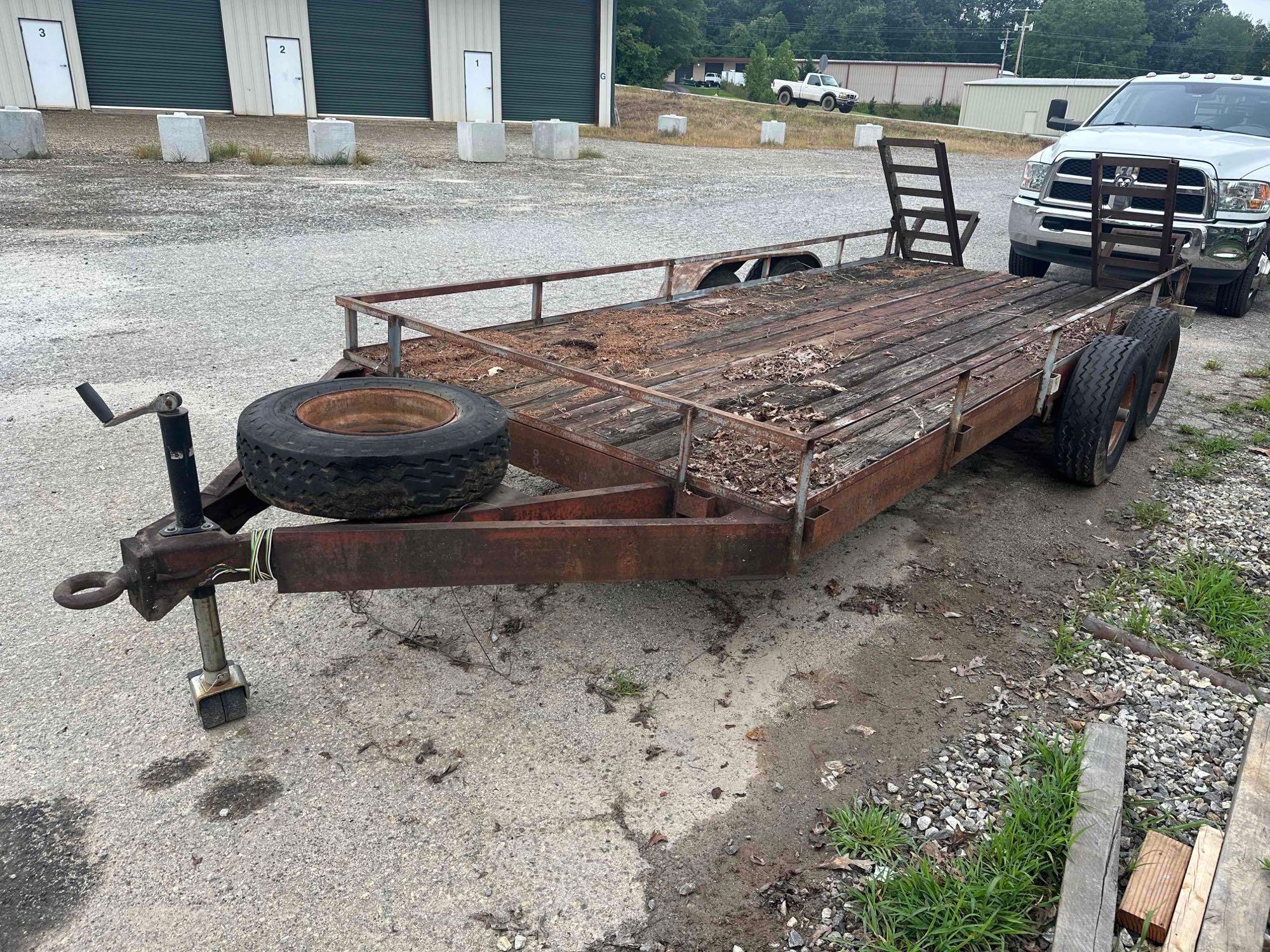 16FT Flatbed Trailer (A51573)
