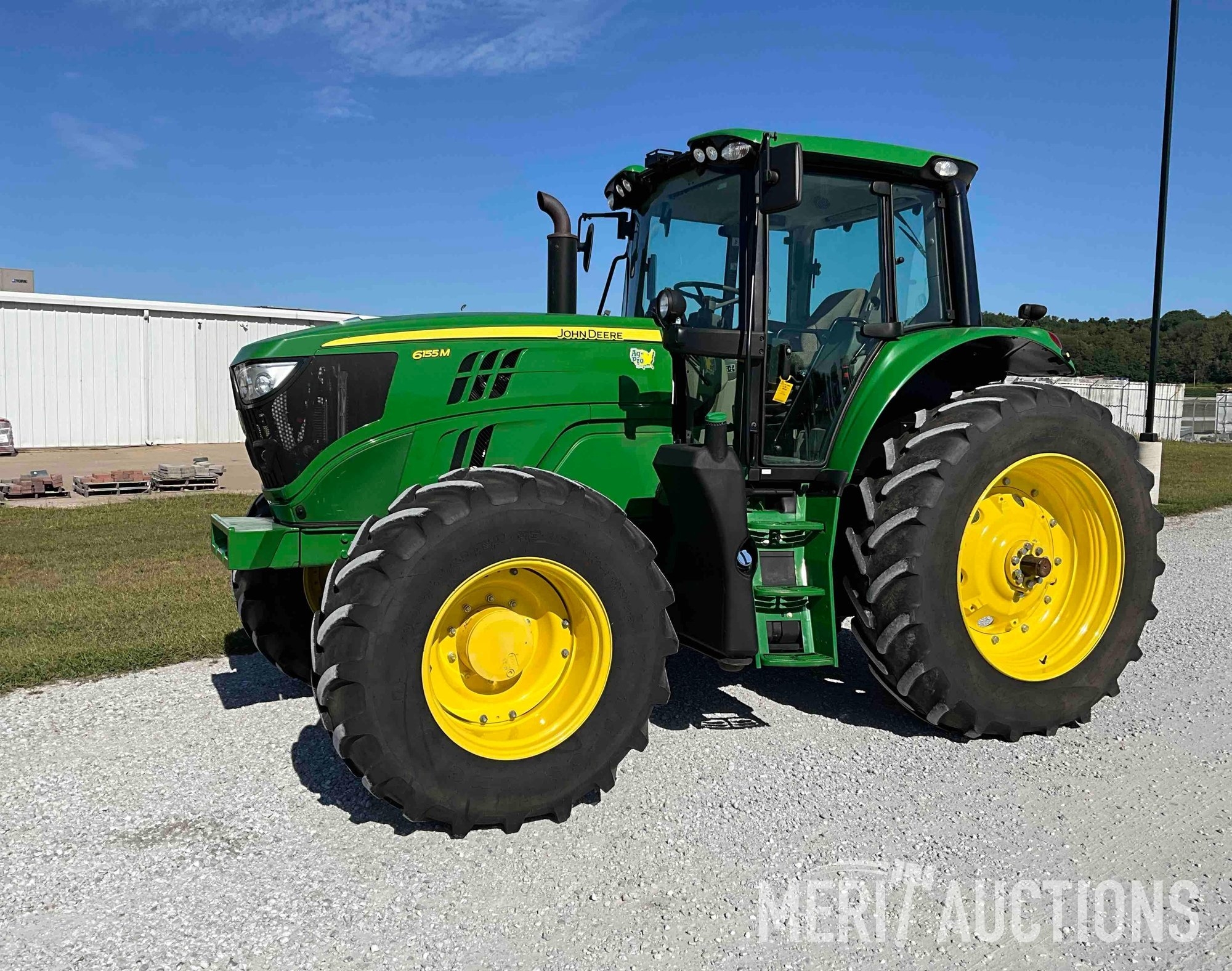 2023 John Deere 6155M MFWD Tractor (A53342)