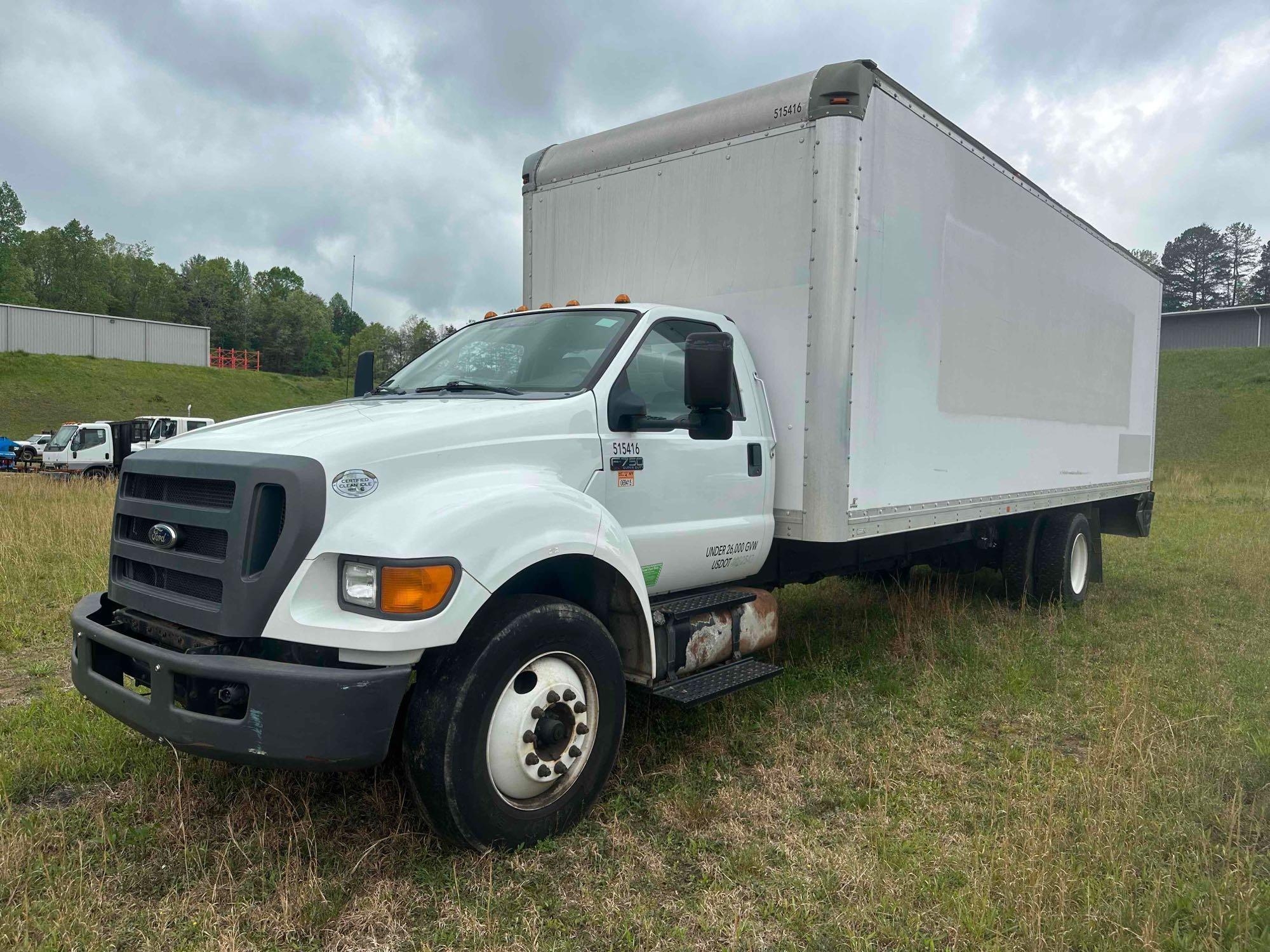 2015 Ford F-750 Box Truck, VIN # 3FRNF7FA8FV745627 (A51572)