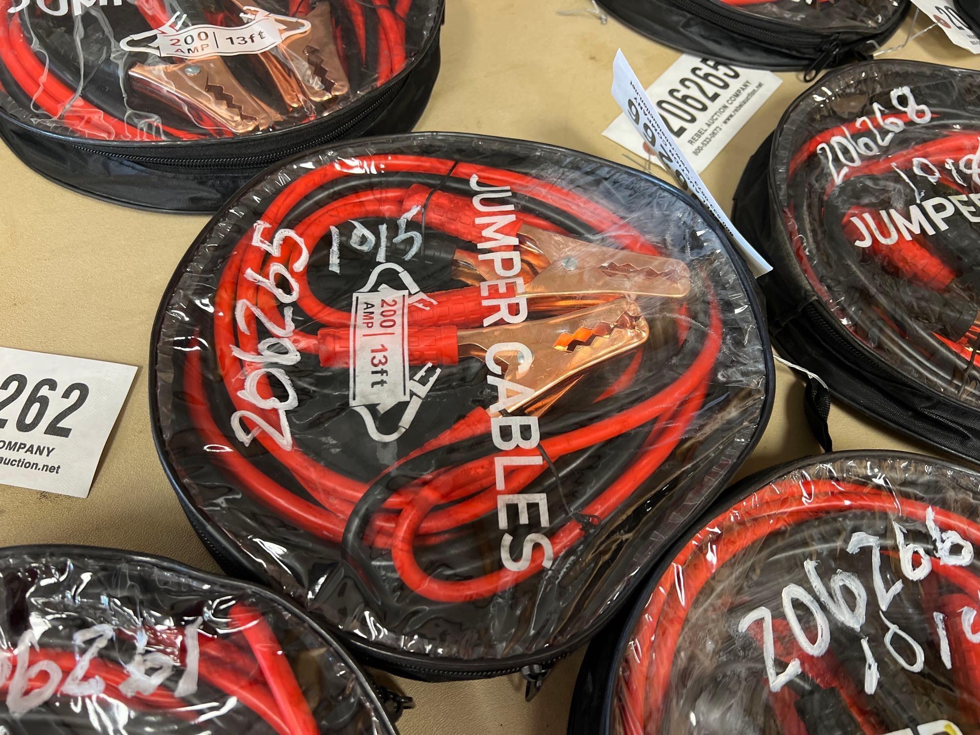 UNUSED SET OF FUTURE 13', 200AMP JUMPER CABLES (A58375)