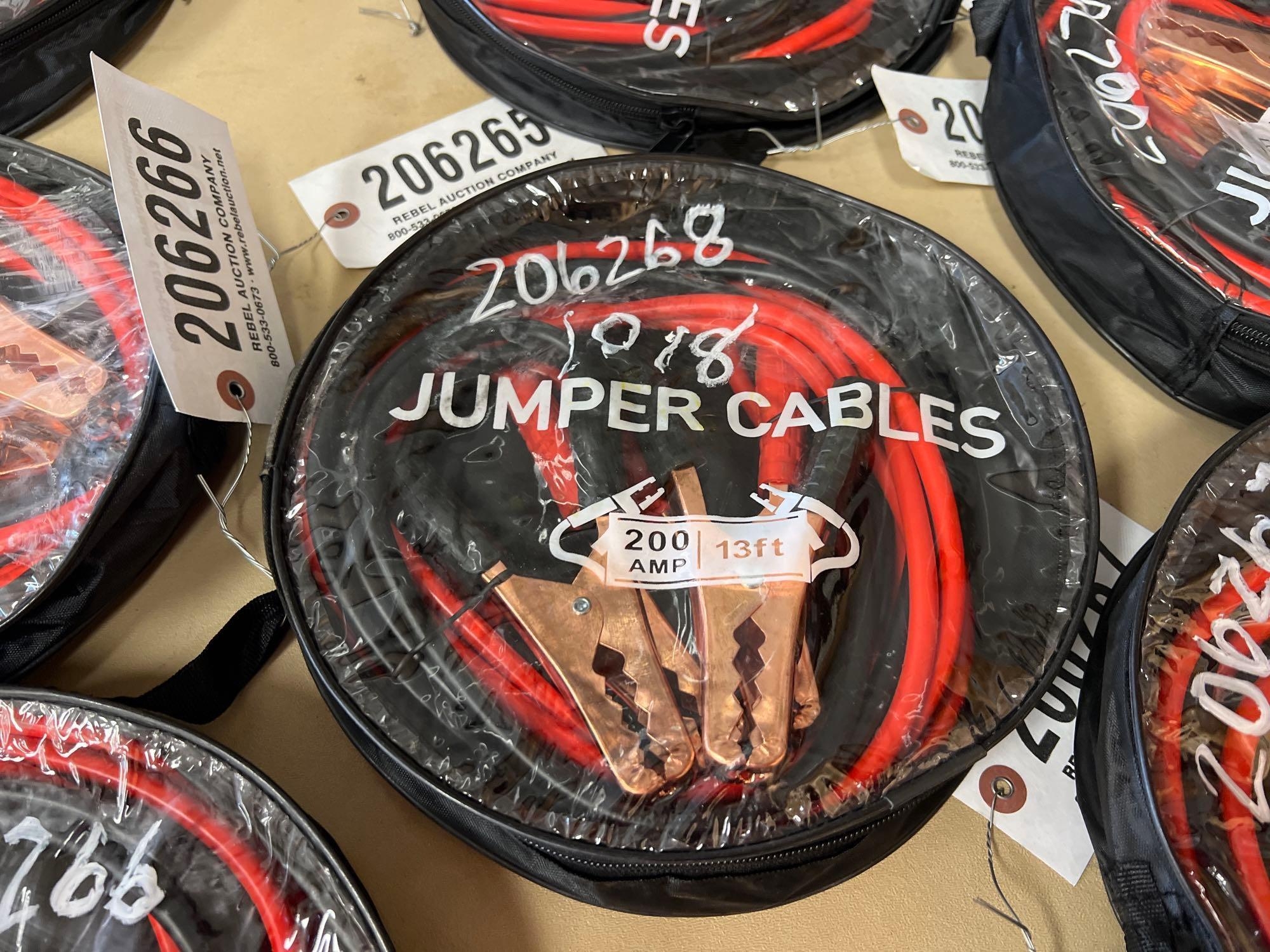 UNUSED SET OF FUTURE 13', 200AMP JUMPER CABLES (A58375)