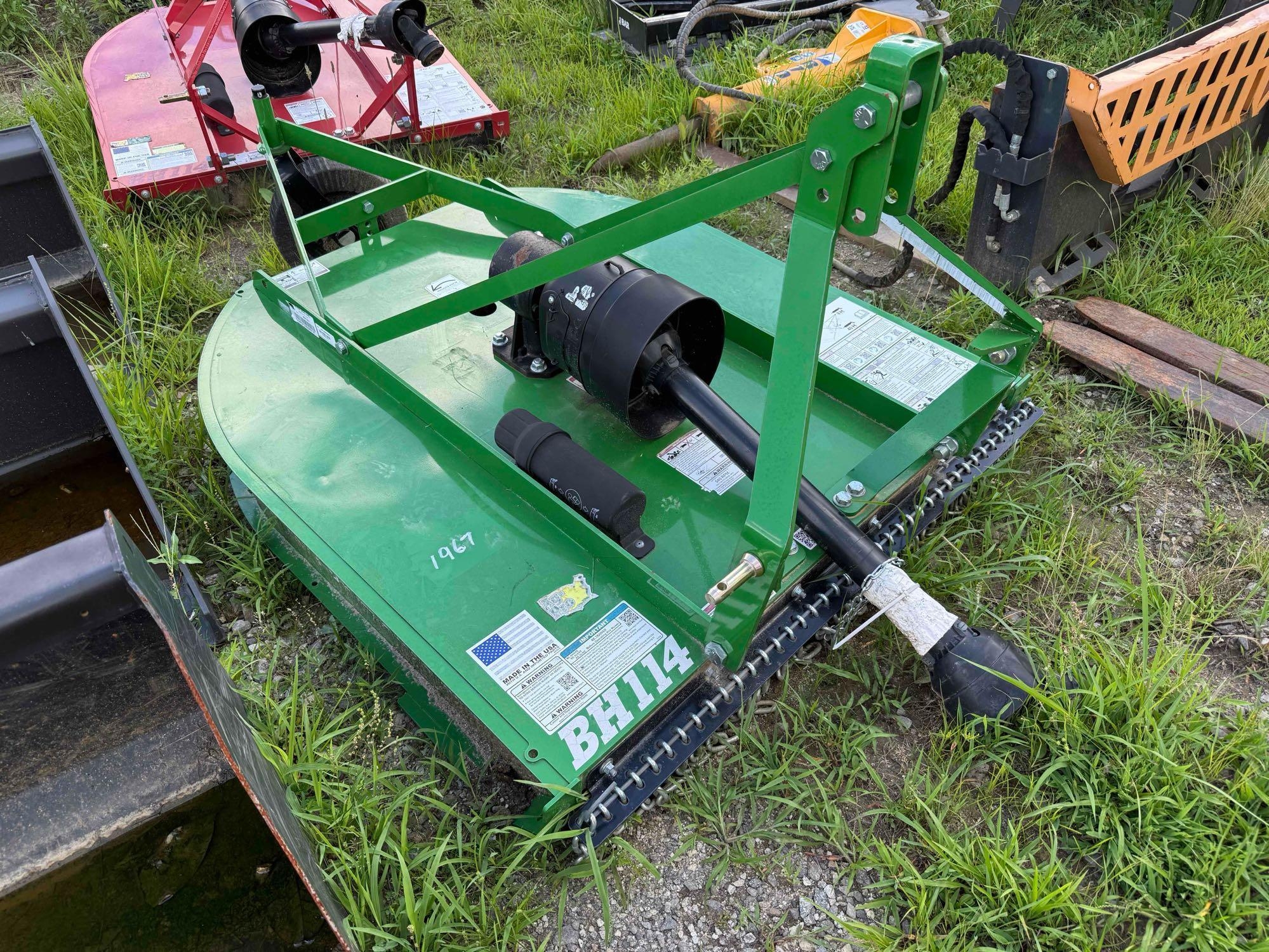 New/Unused 4ft Bush Hog BH114 Rotary Cutter (A51573)