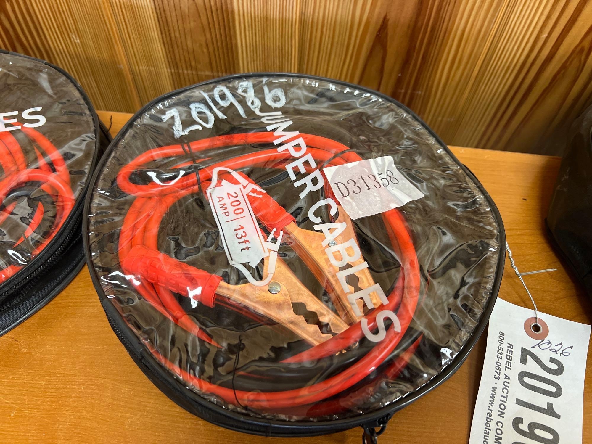 UNUSED 200 AMP 13' JUMPER CABLES (A54756)