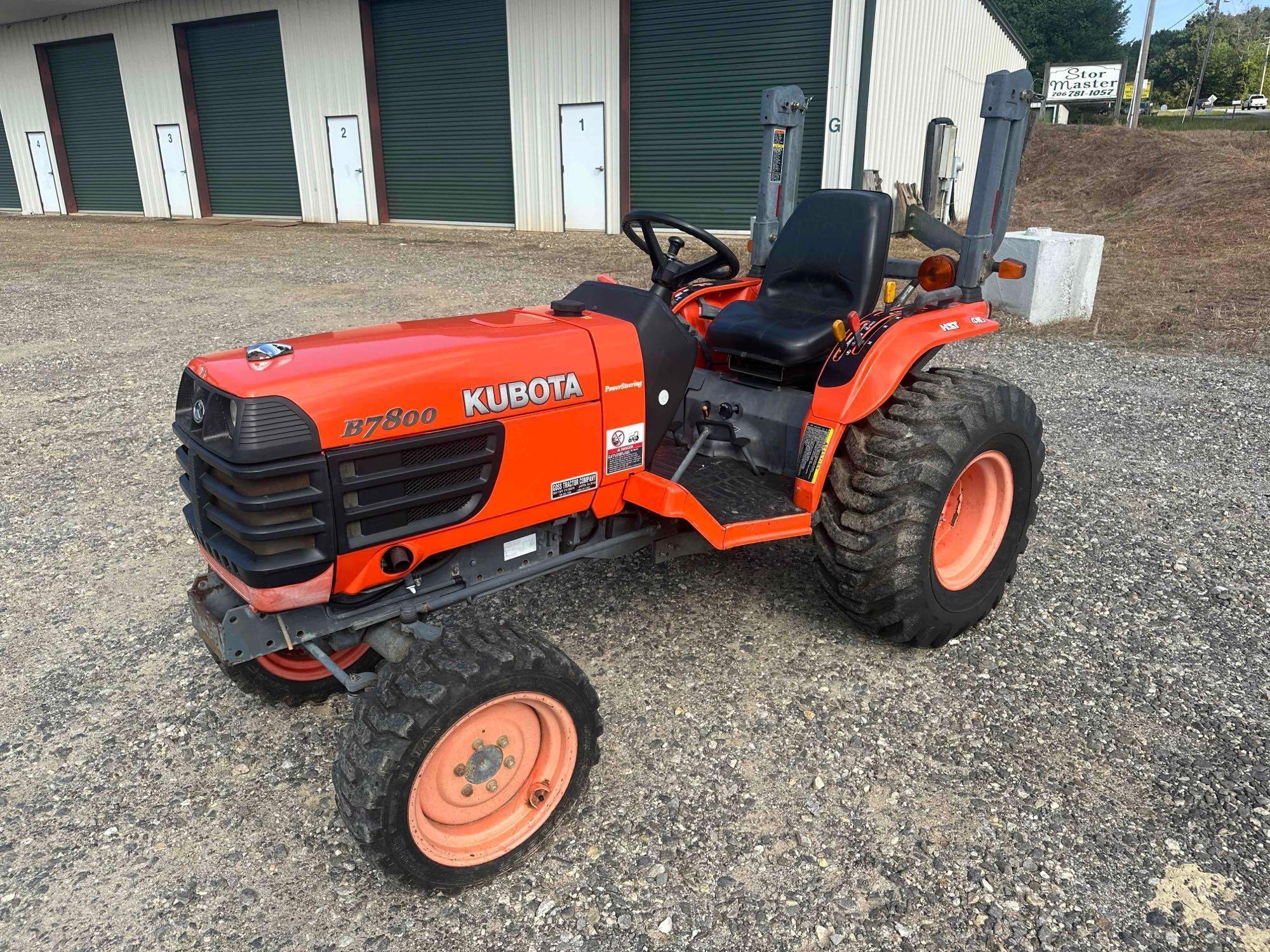 Kubota B7800 4x4 Tractor (A51573)