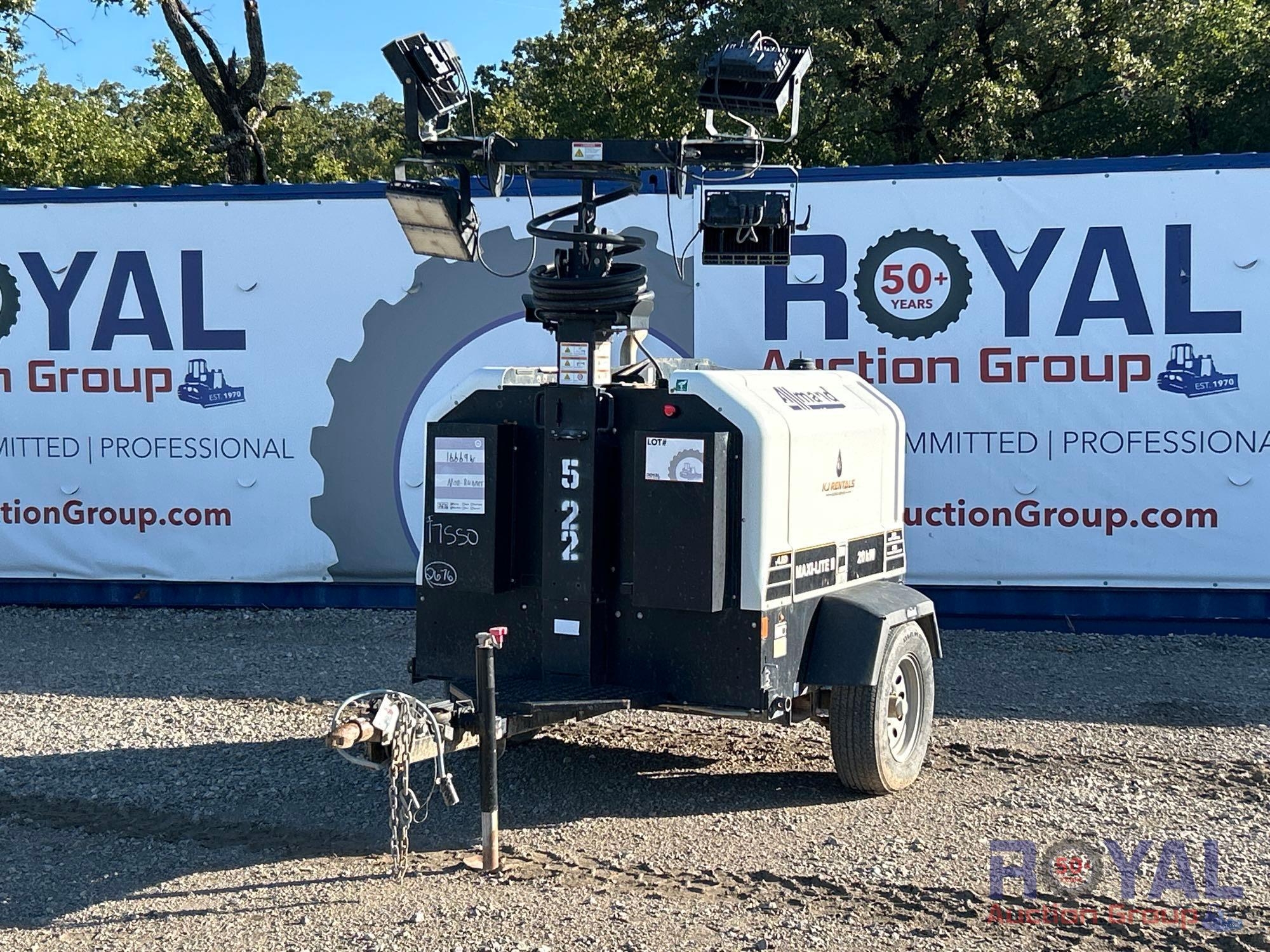 2022 Allmond Bros Maxi-Lite II 20kW S/A Towable Light Tower (A52377)