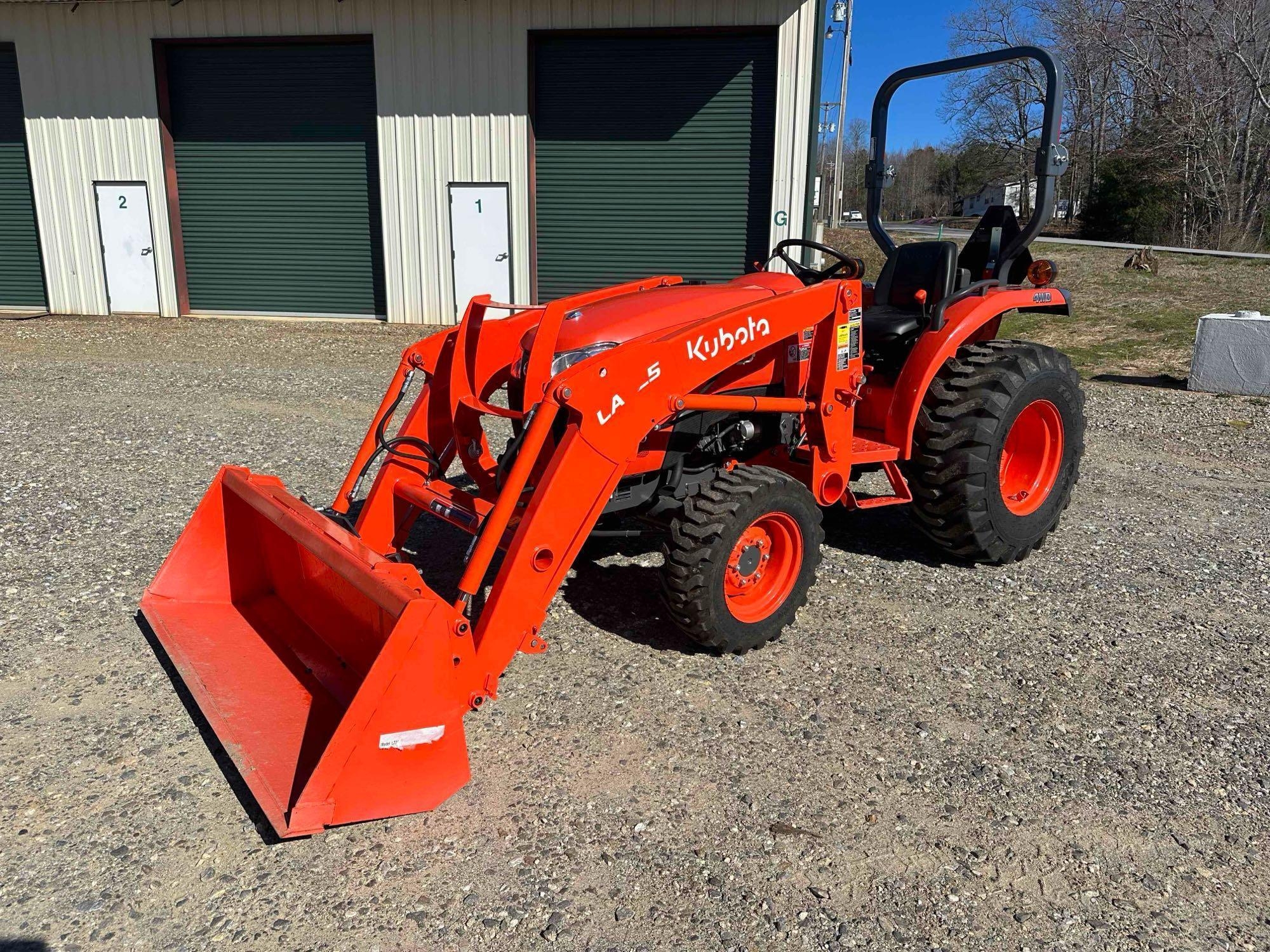 2021 Kubota L2501D 4x4 Tractor with Loader (A44391)