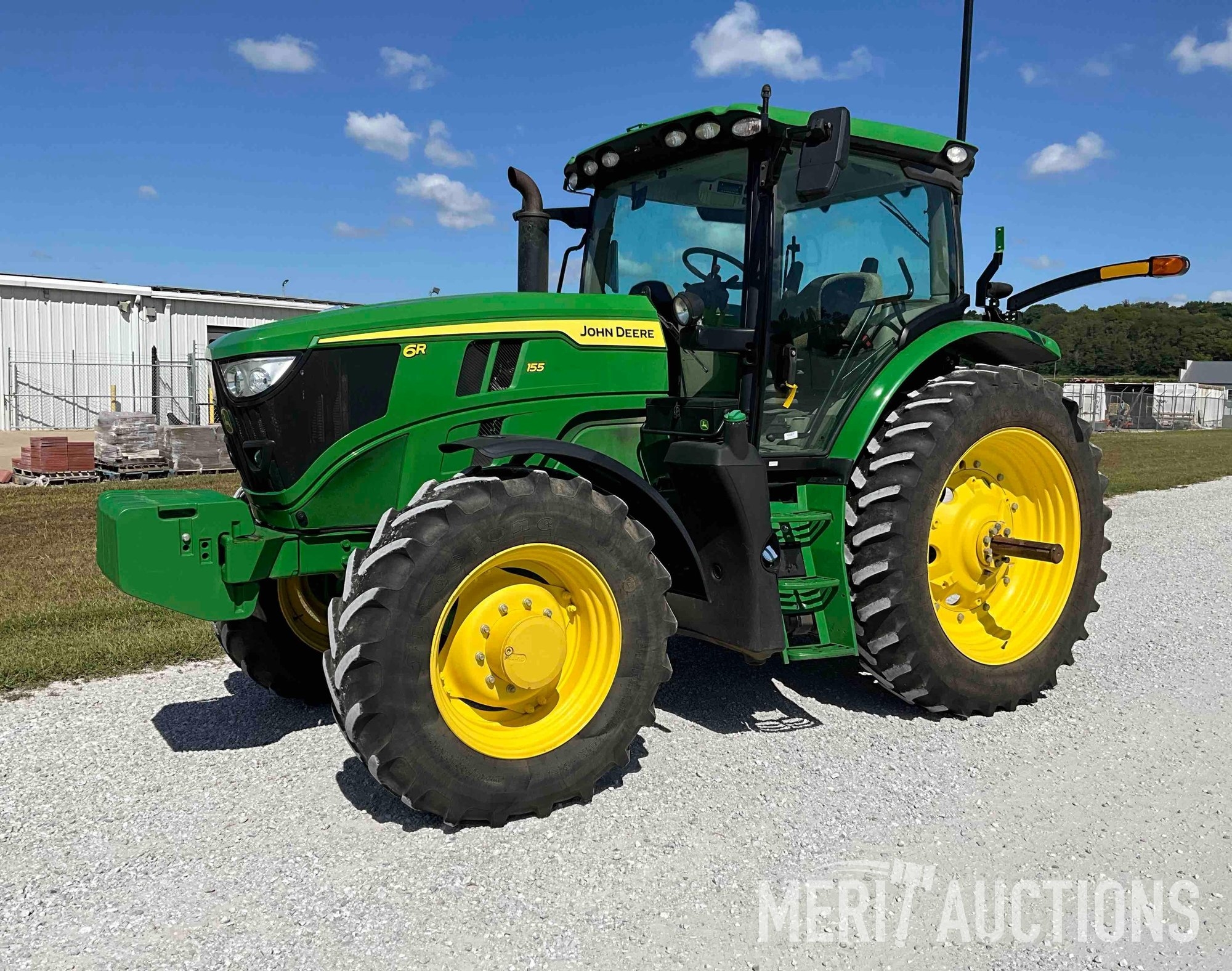2023 John Deere 6R 155 MFWD Tractor (A53342)