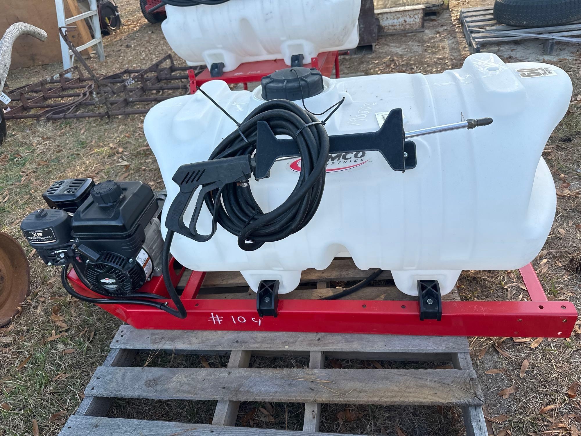 FIMCO 60 GALLON SKID MOUNT SPRAYER (A52708)