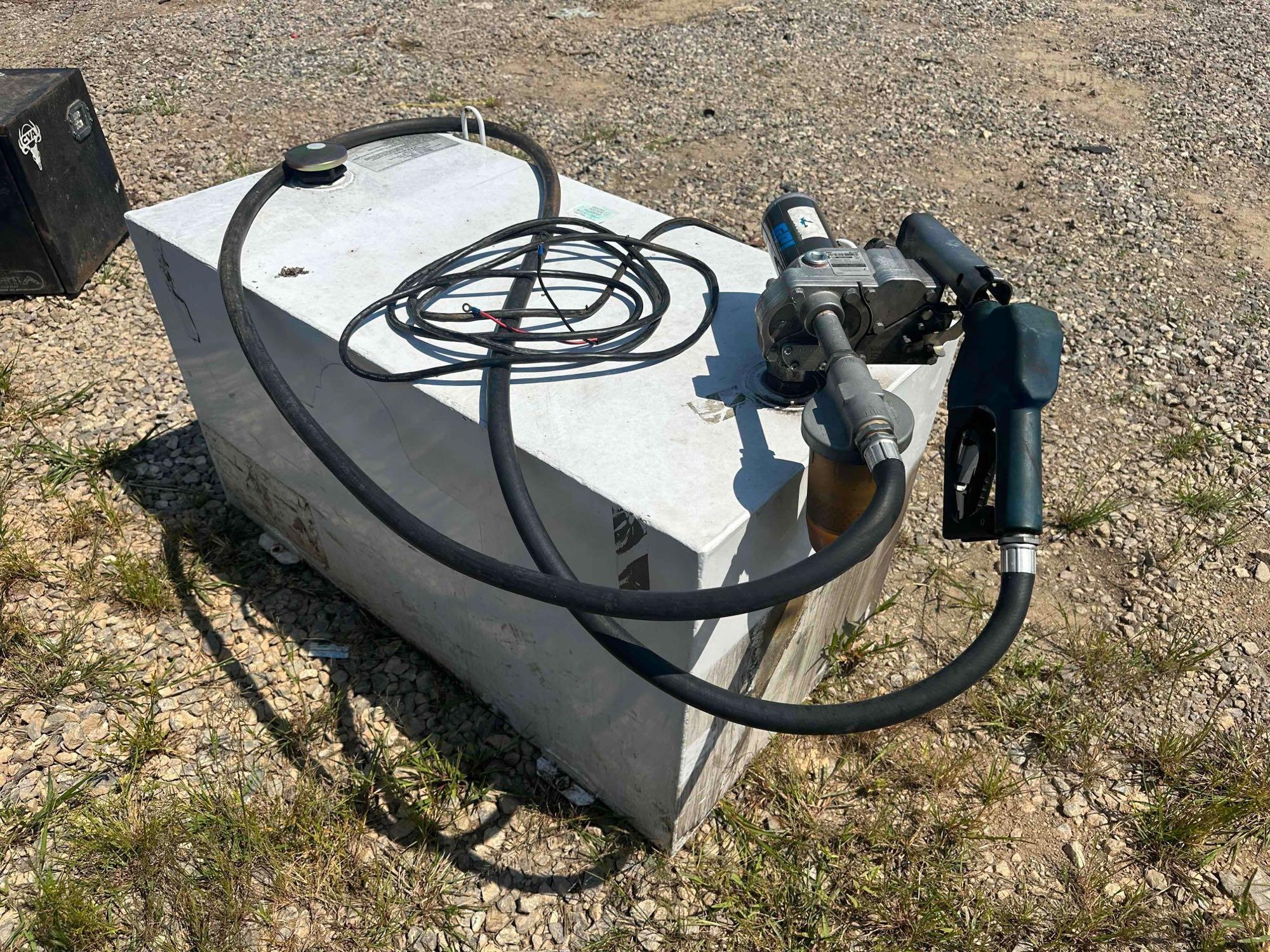 100 Gal Fuel Tank with Pump (A51573)