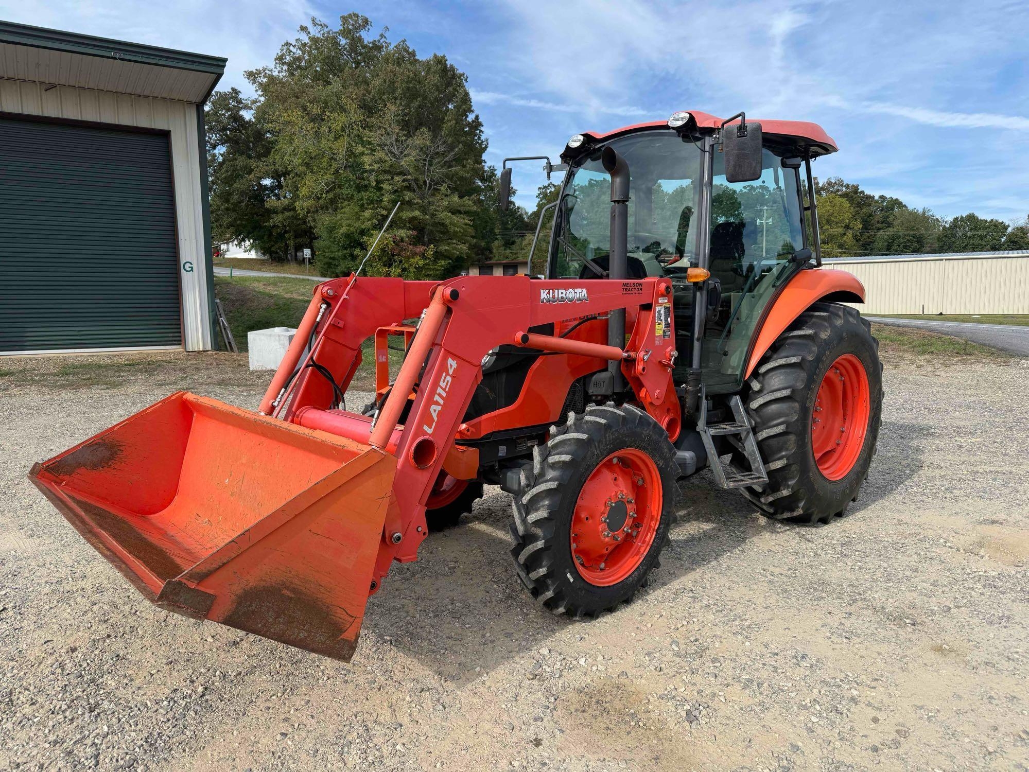 Kubota M7060 4x4 Cab Tractor with Loader (A54865)