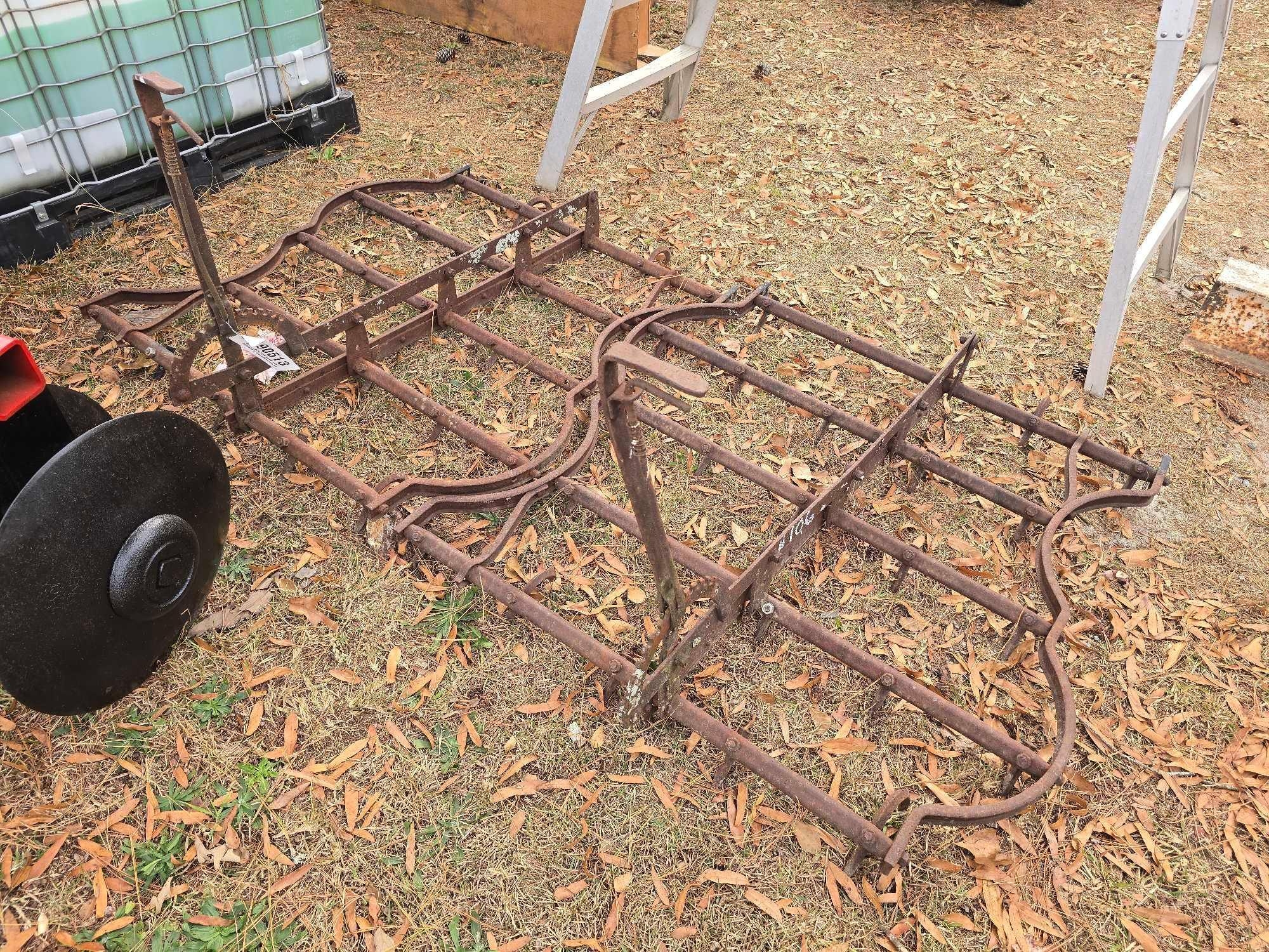 (2) SECTIONS OF DRAG HARROW (A52708)