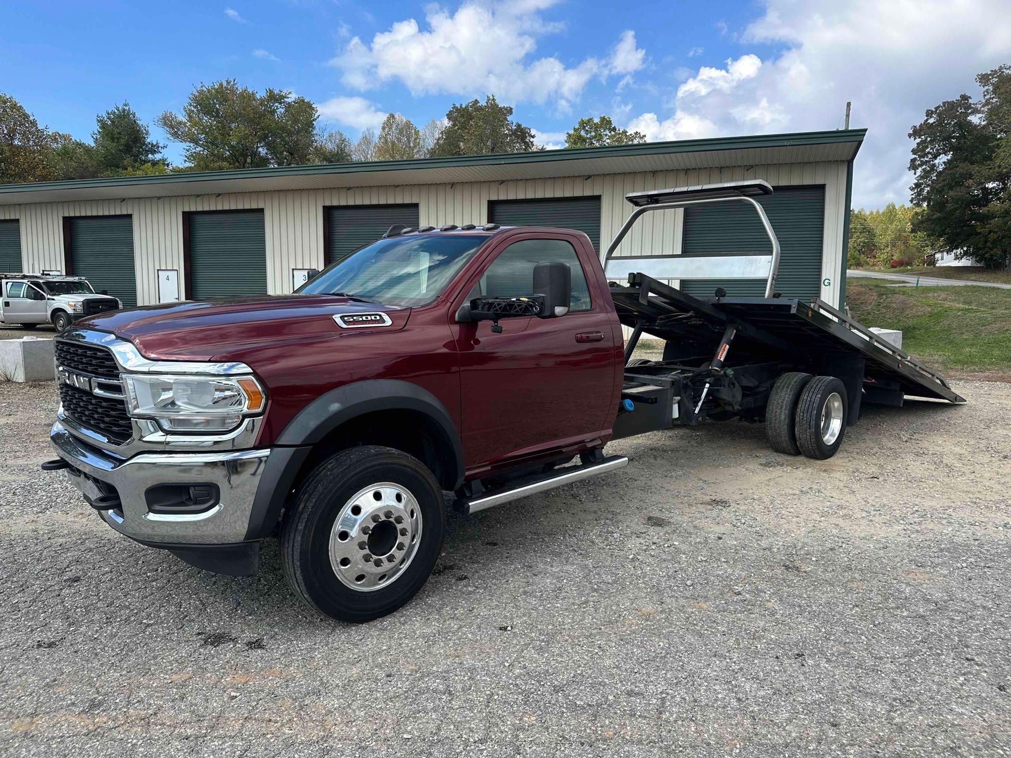 2022 Ram 5500 Rollback Truck, VIN # 3C7WRMDL3NG150900 (A54865)