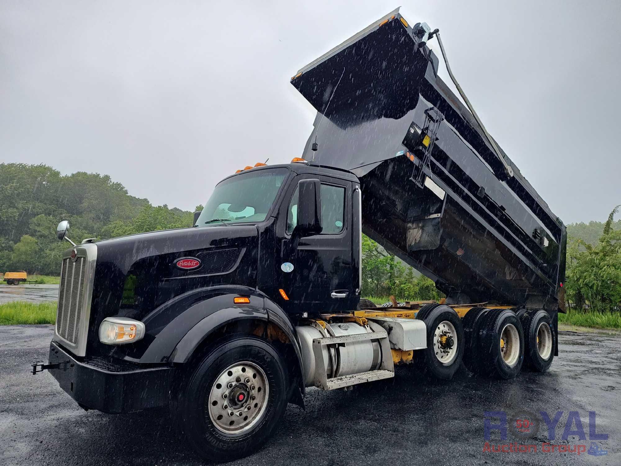 2016 Peterbilt 567 Tri-Axle Dump Truck (A46683)