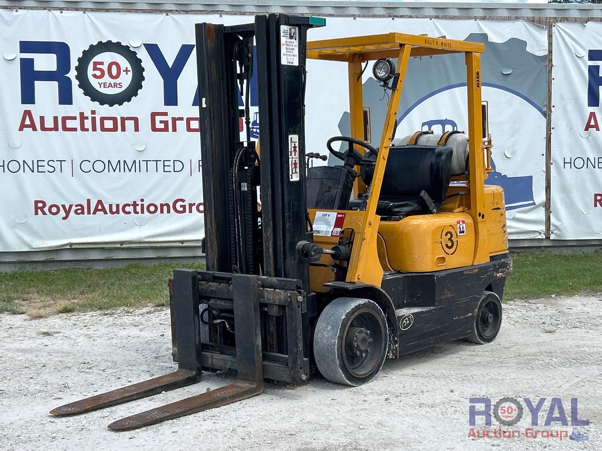 Halla LF30C 6,500lb LP Forklift (A51691)