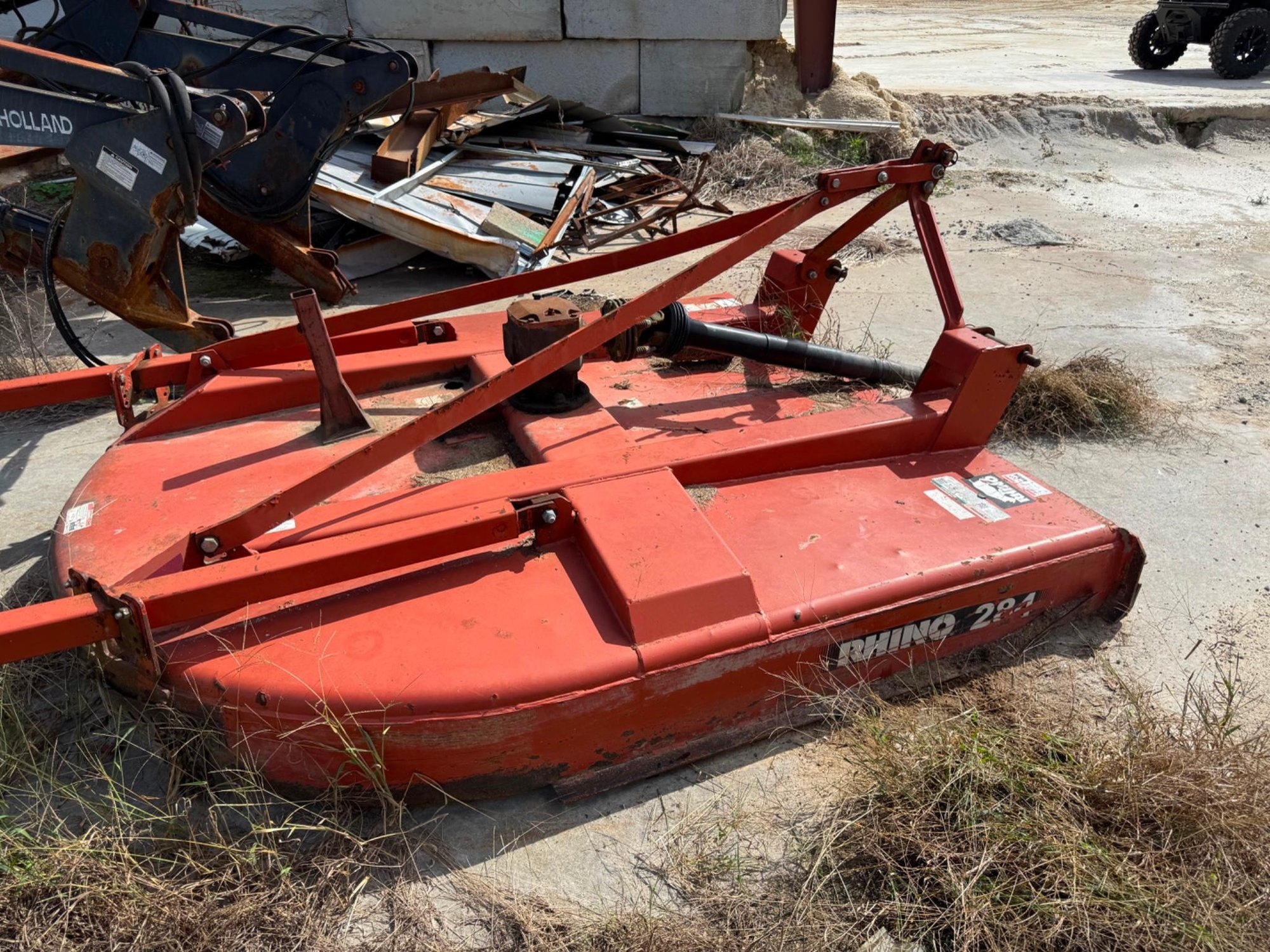 Dual Tailwheel Rhino 284 7ft Cutter 2.5in cut capacity (A56436)