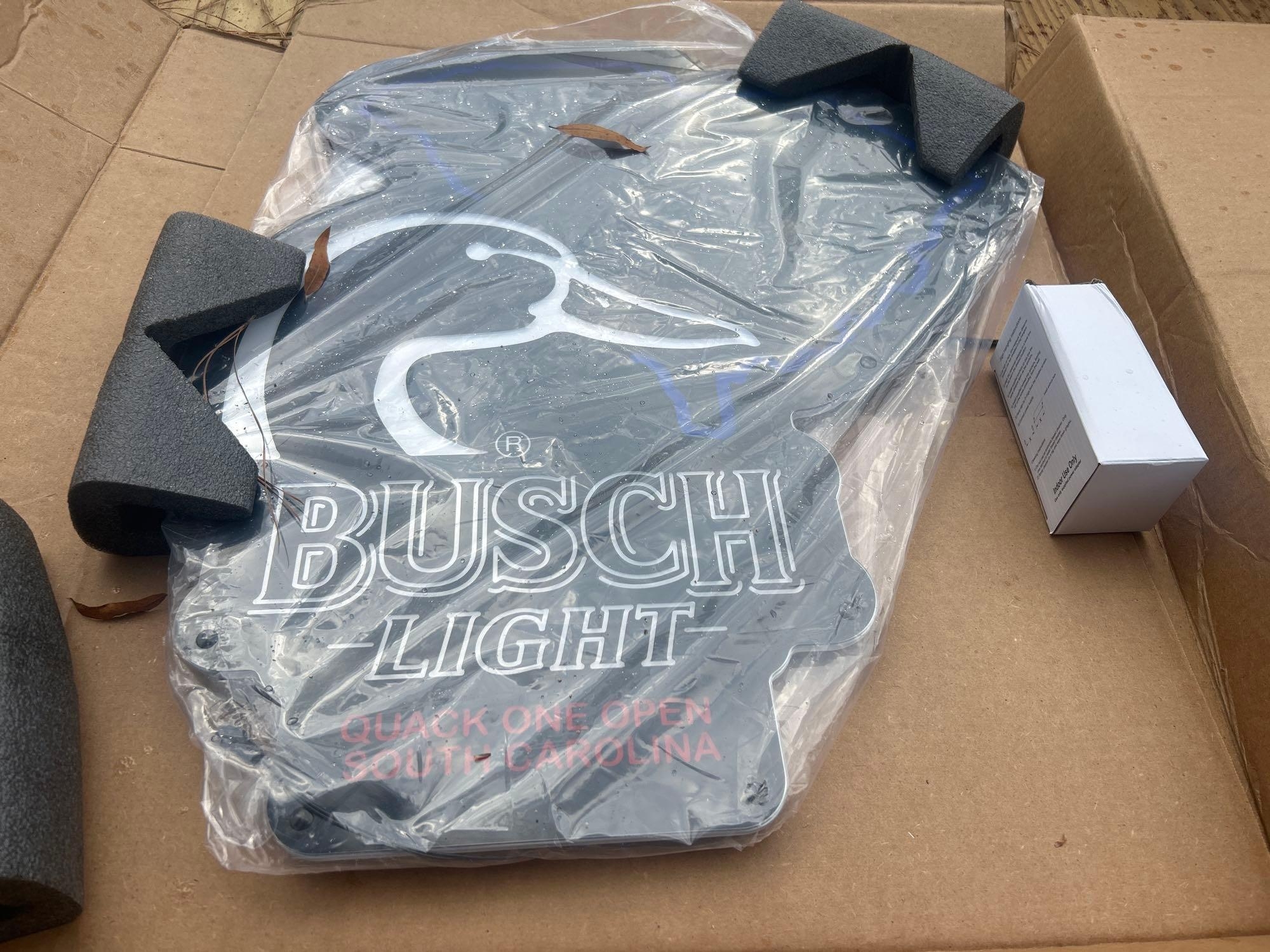 BUSCH LIGHT NEON LIGHT (A58374)