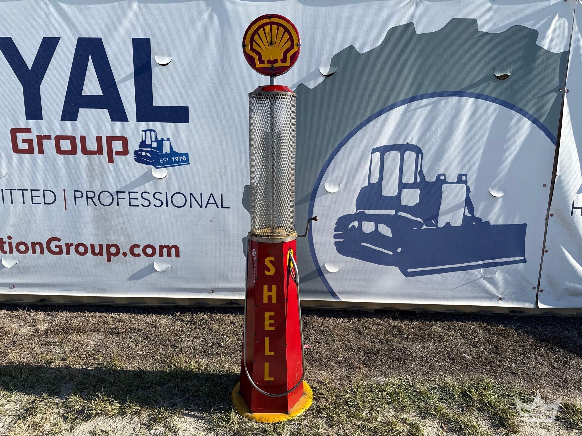 Shell Antique Fuel Pump Art (A55853)