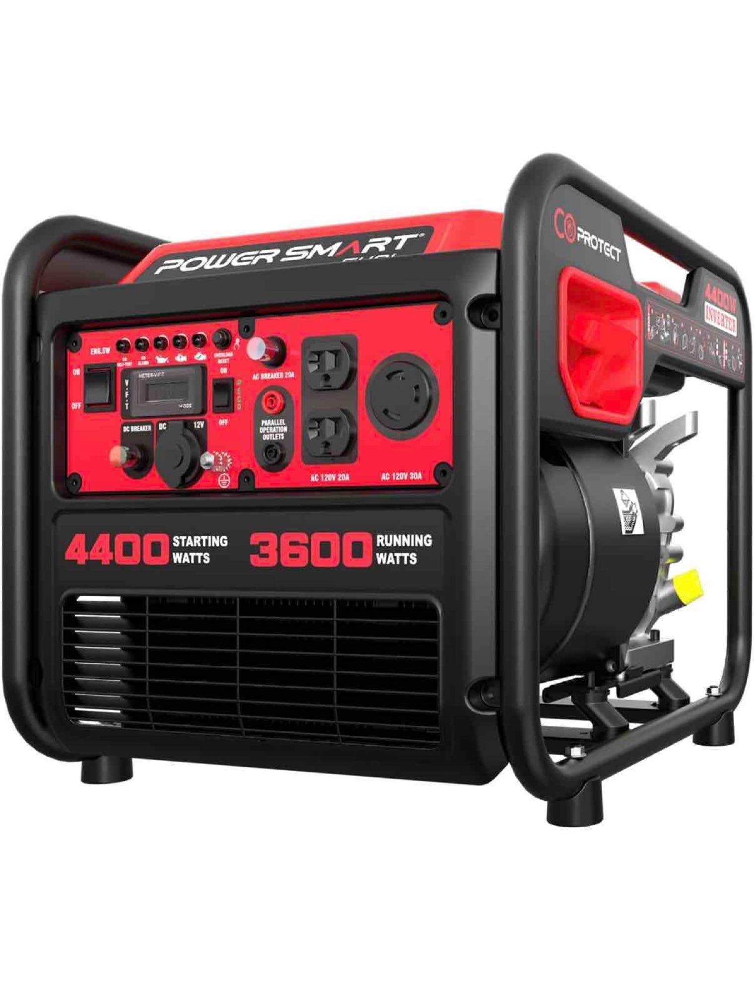 New Powersmart 4400 Watt Portable Generator (A54865)