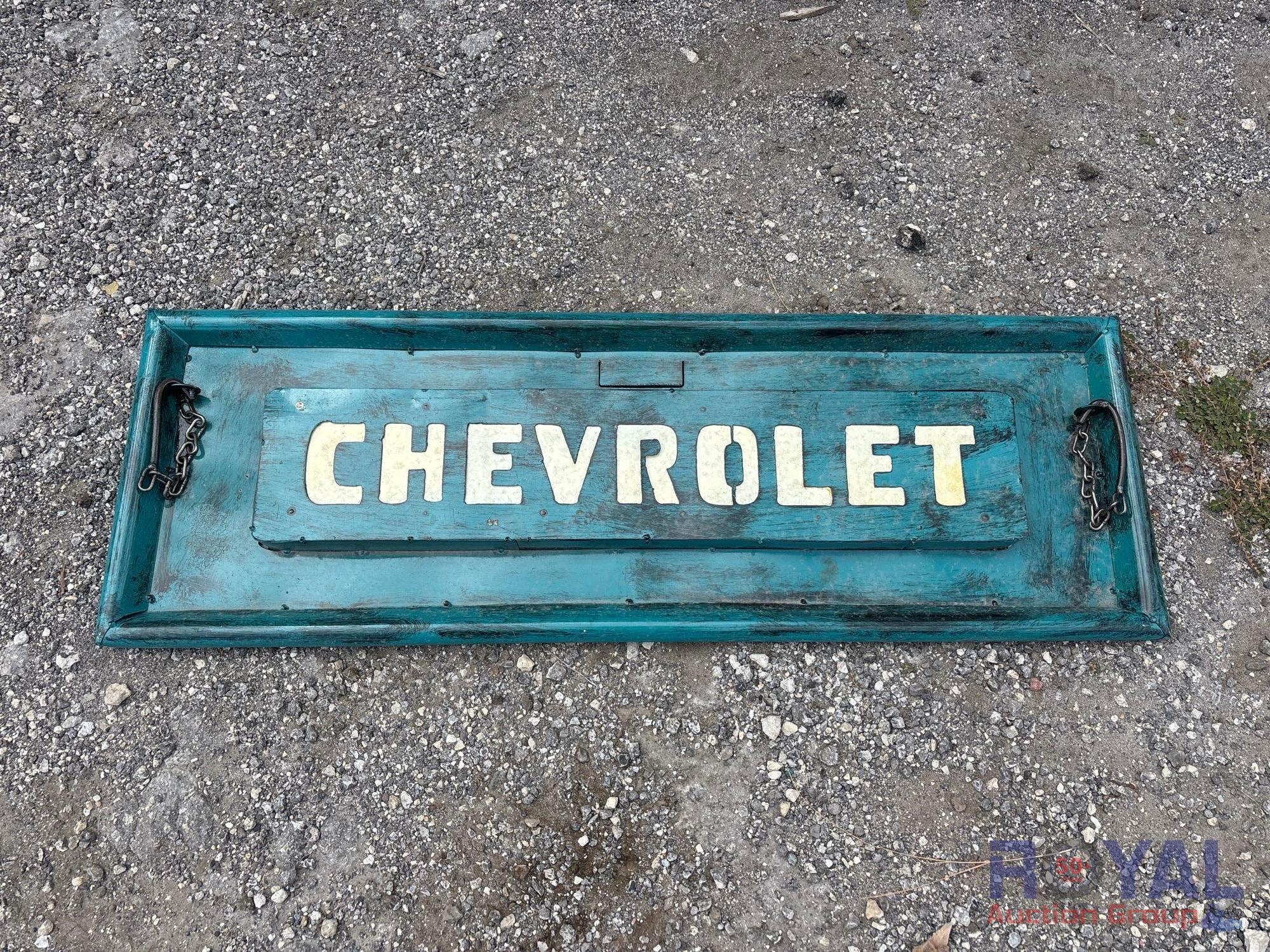 Chevrolet Tailgate Themed Wall Decoration (A55758)