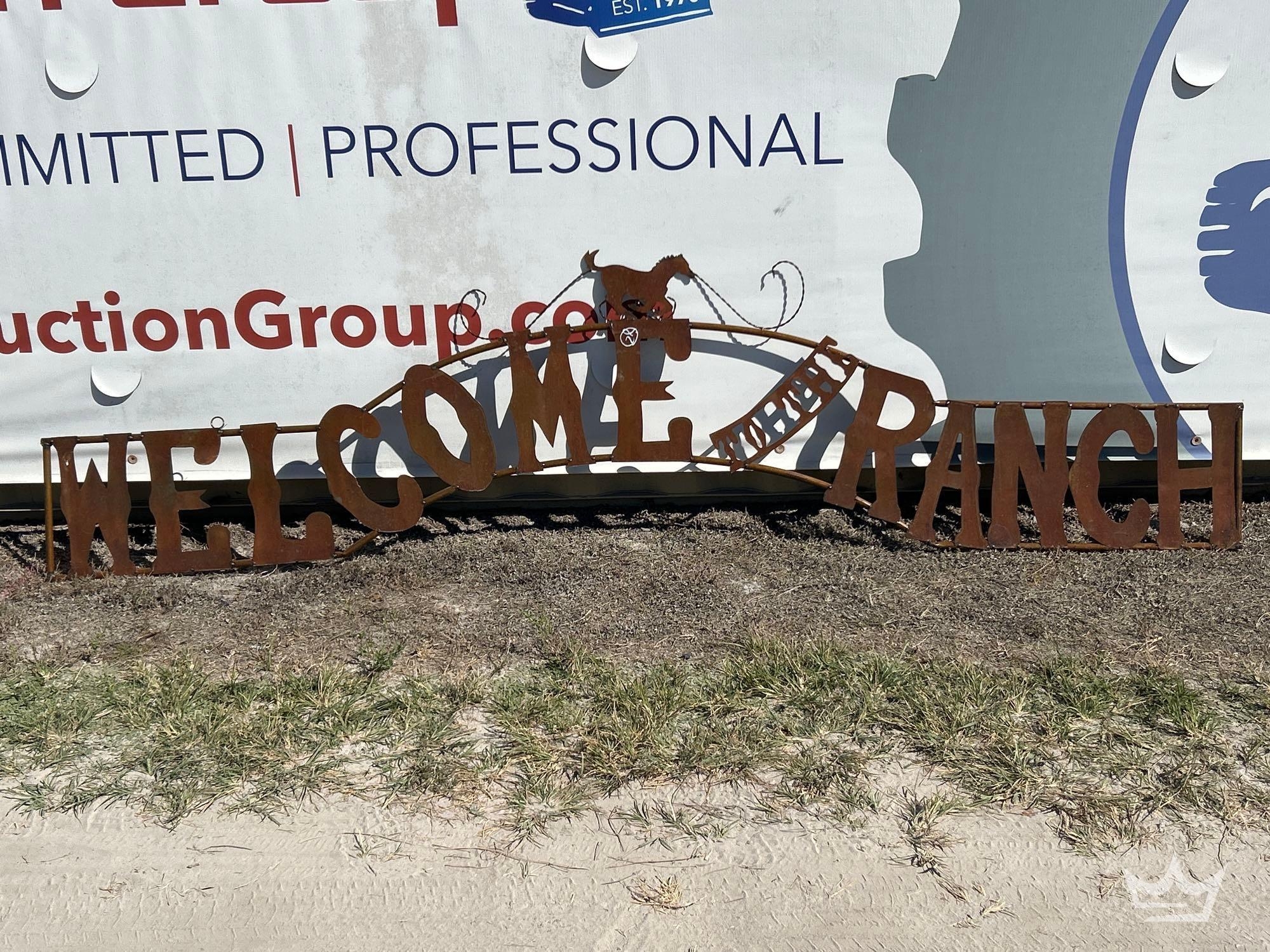 Welcome to the Ranch Decorative Sign (A55853)