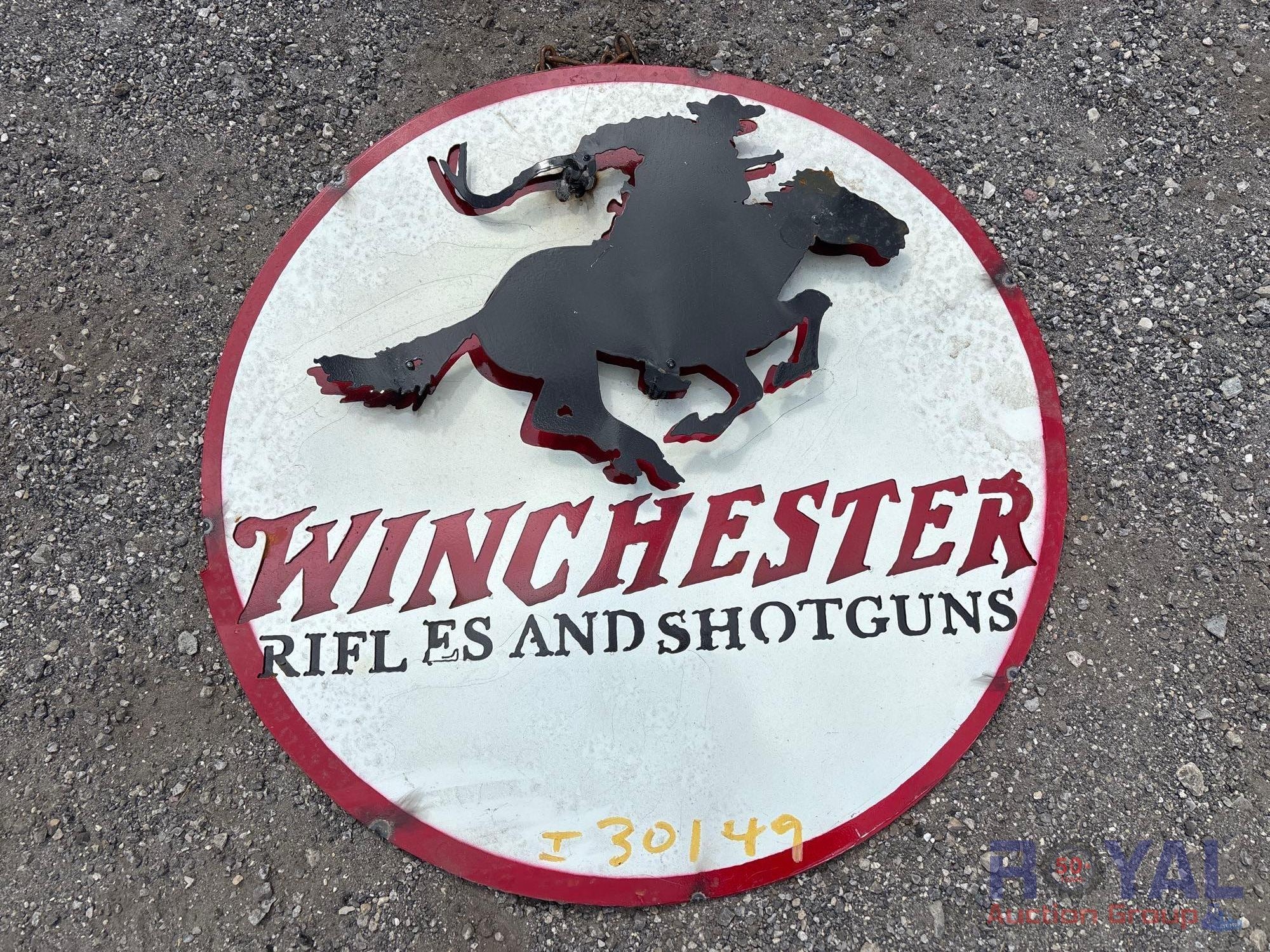 Winchester Decorative Sign (A55758)