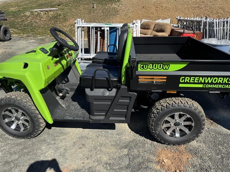 (NEW) 2022 Greenworks CU400W Commercial Work Utility Vehicle (A56436)
