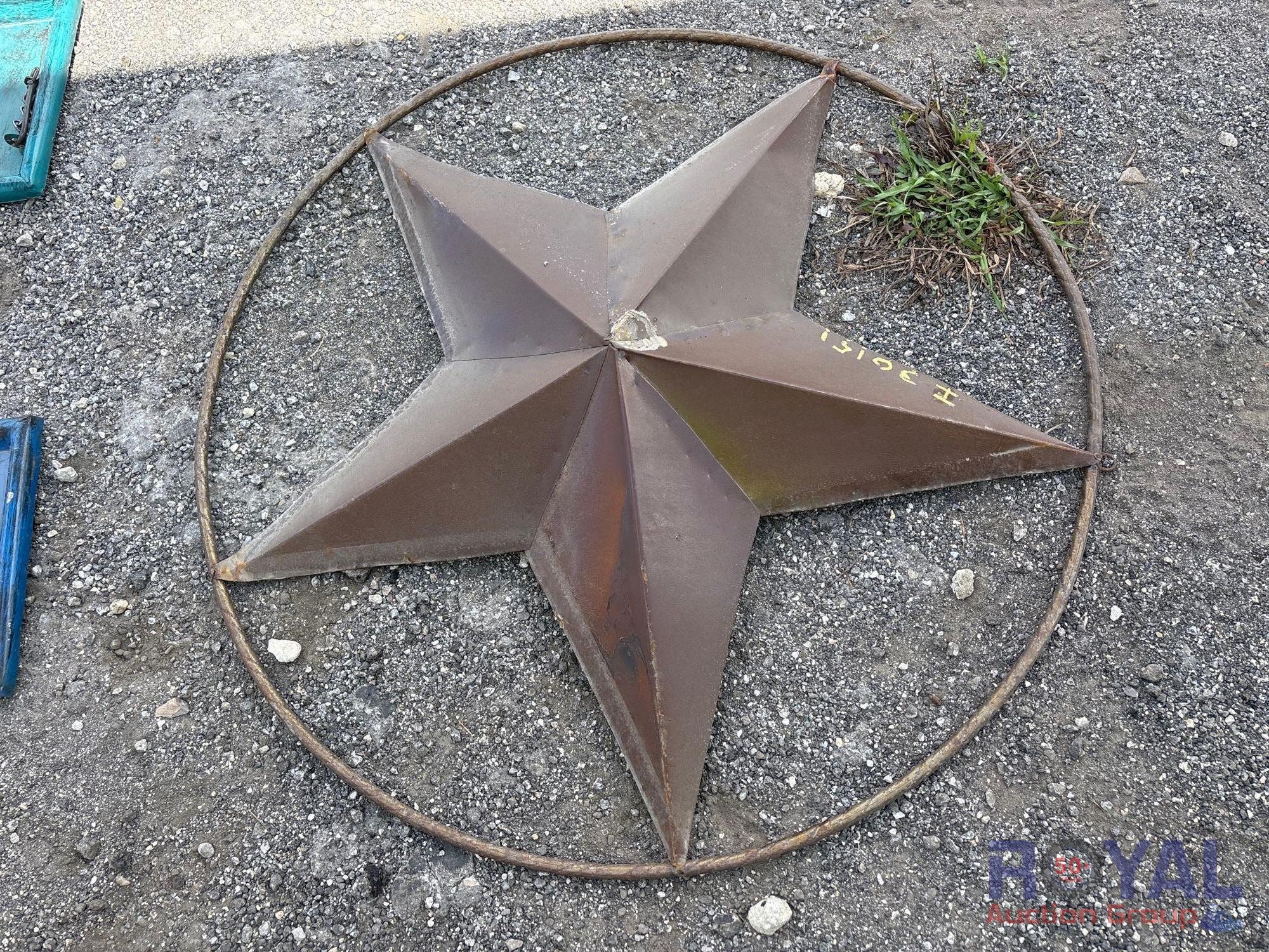Decorative Metal 5-Point Star (A55758)