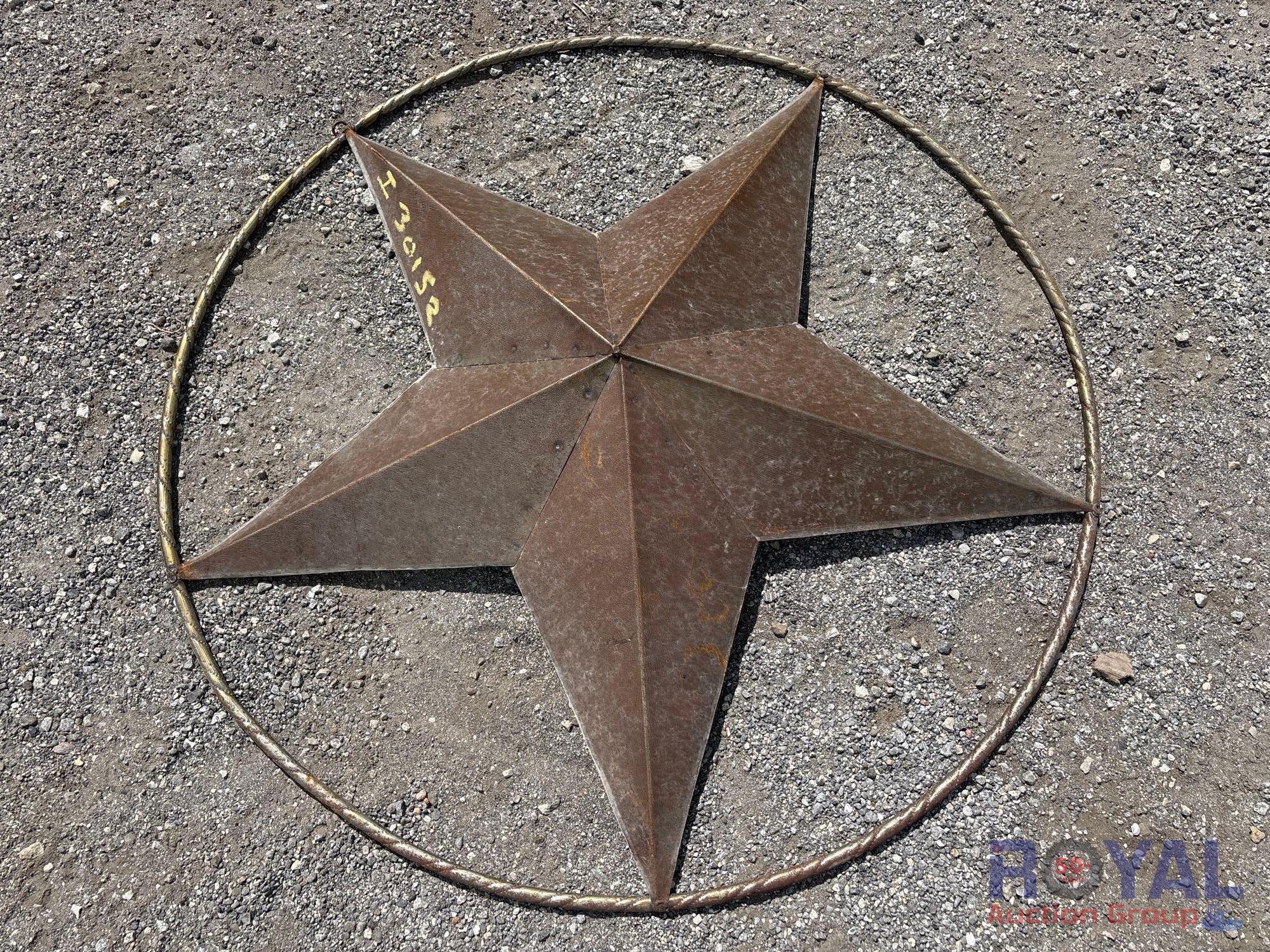 Decorative Metal 5-Point Star (A55758)