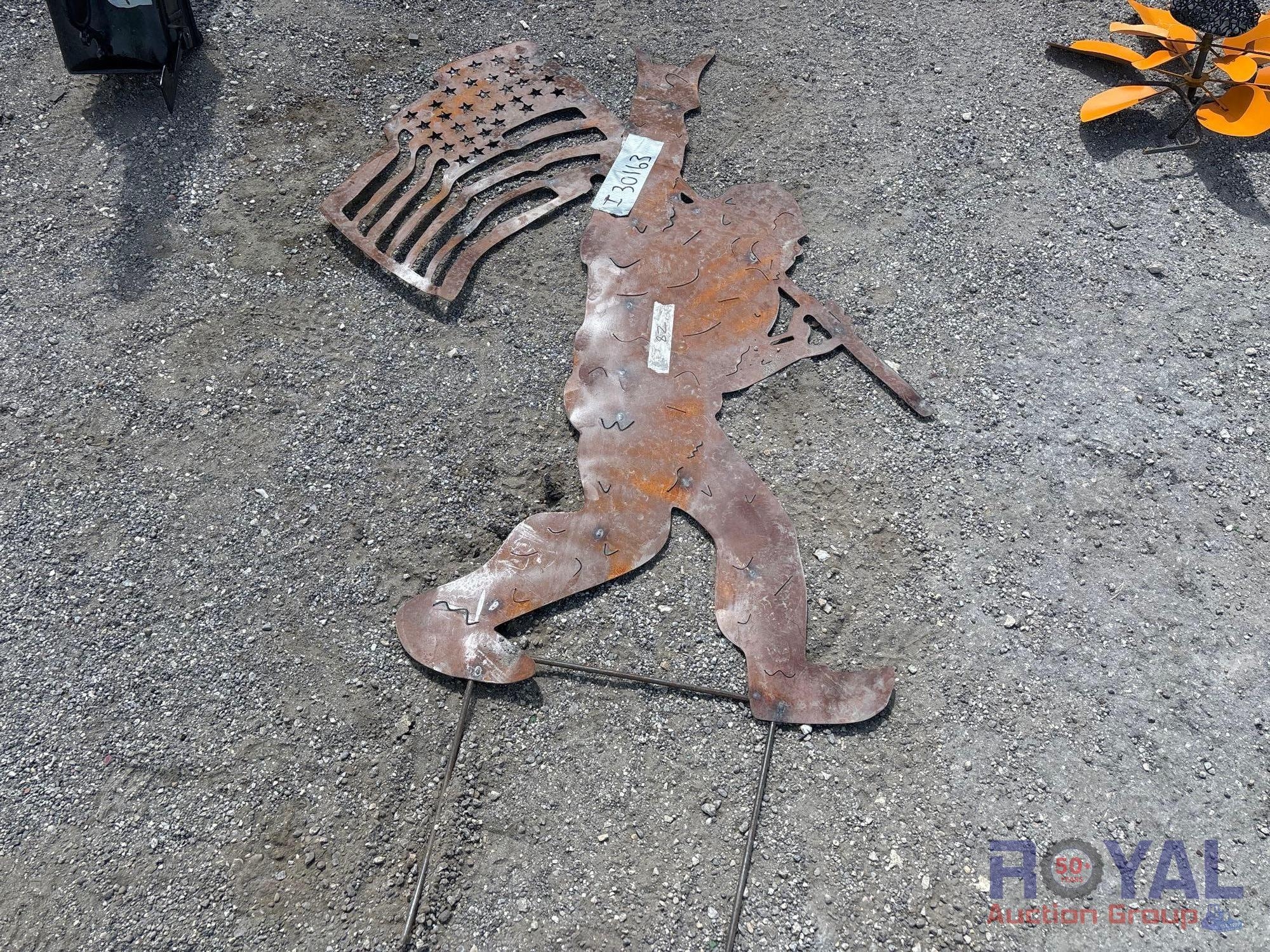 Bigfoot Metal Stand Up Sign (A55758)