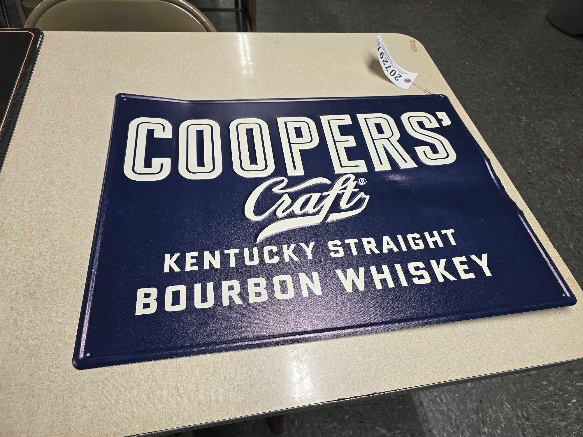 COOPER'S CRAFT METAL SIGN (A58374)