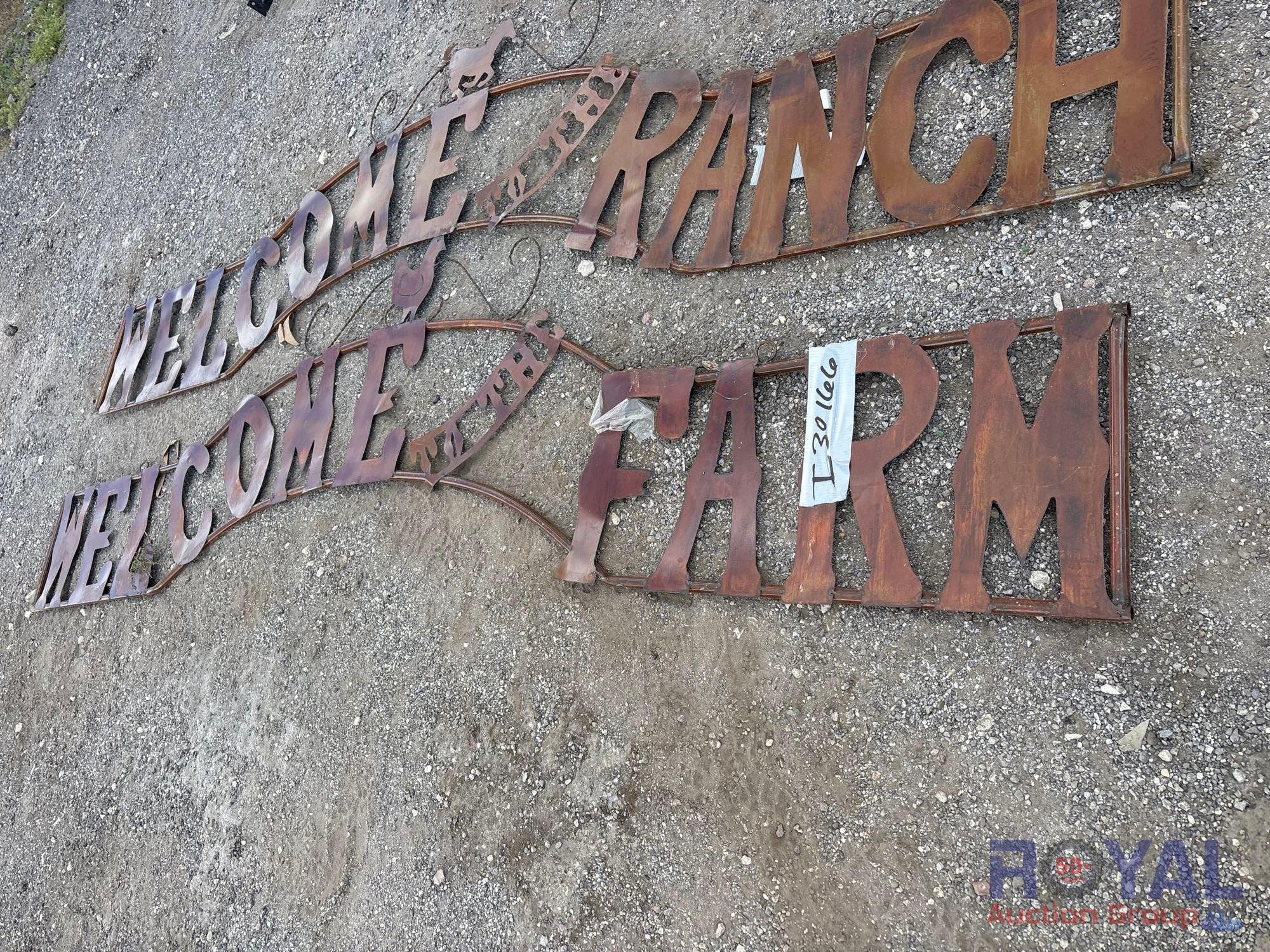 Welcome to the Farm Decorative Sign (A55758)