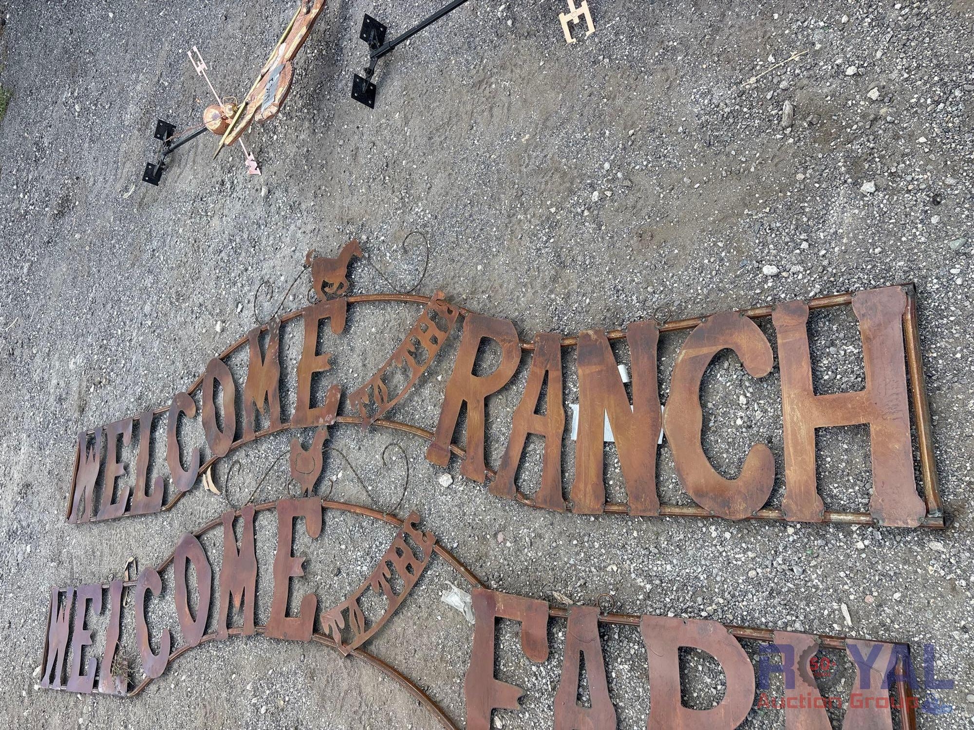 Welcome to the Ranch Decorative Sign (A55758)