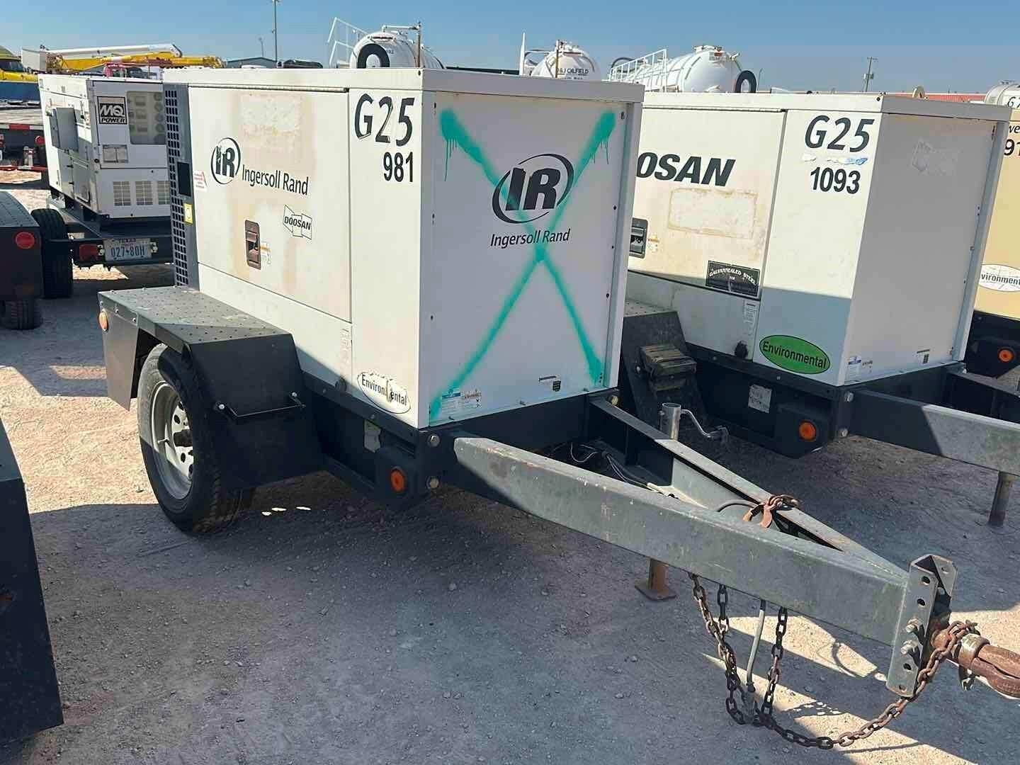 2011 DOOSAN G25KW GENERATOR (A58216)