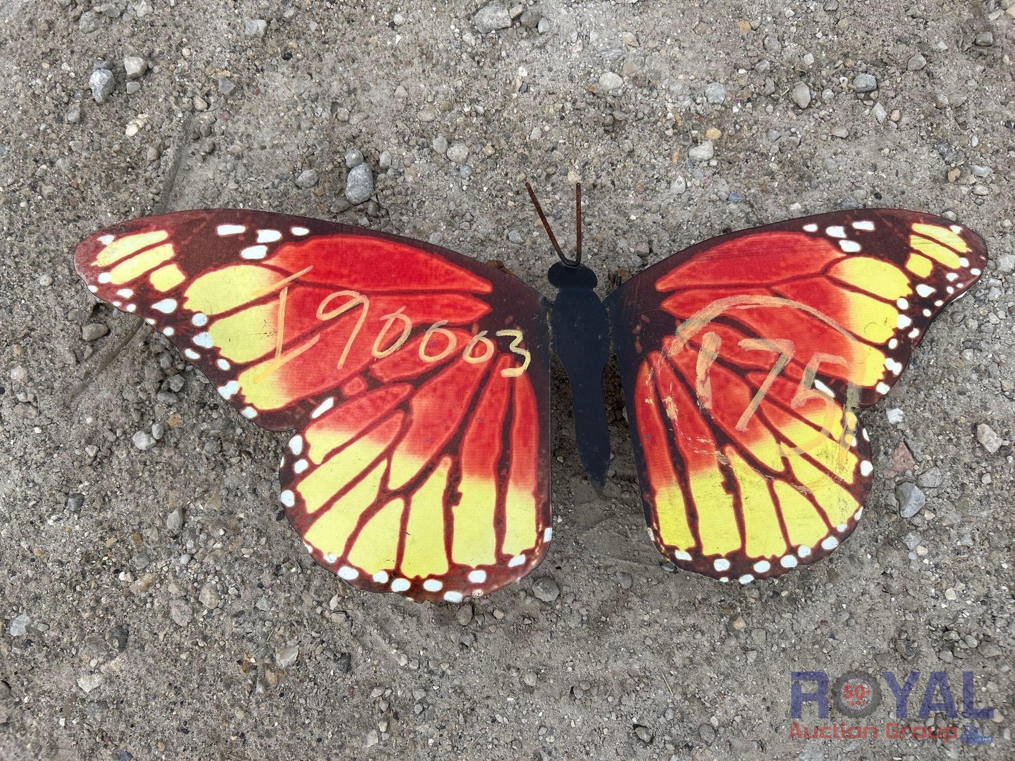 Decorative Metal Butterfly (A55758)